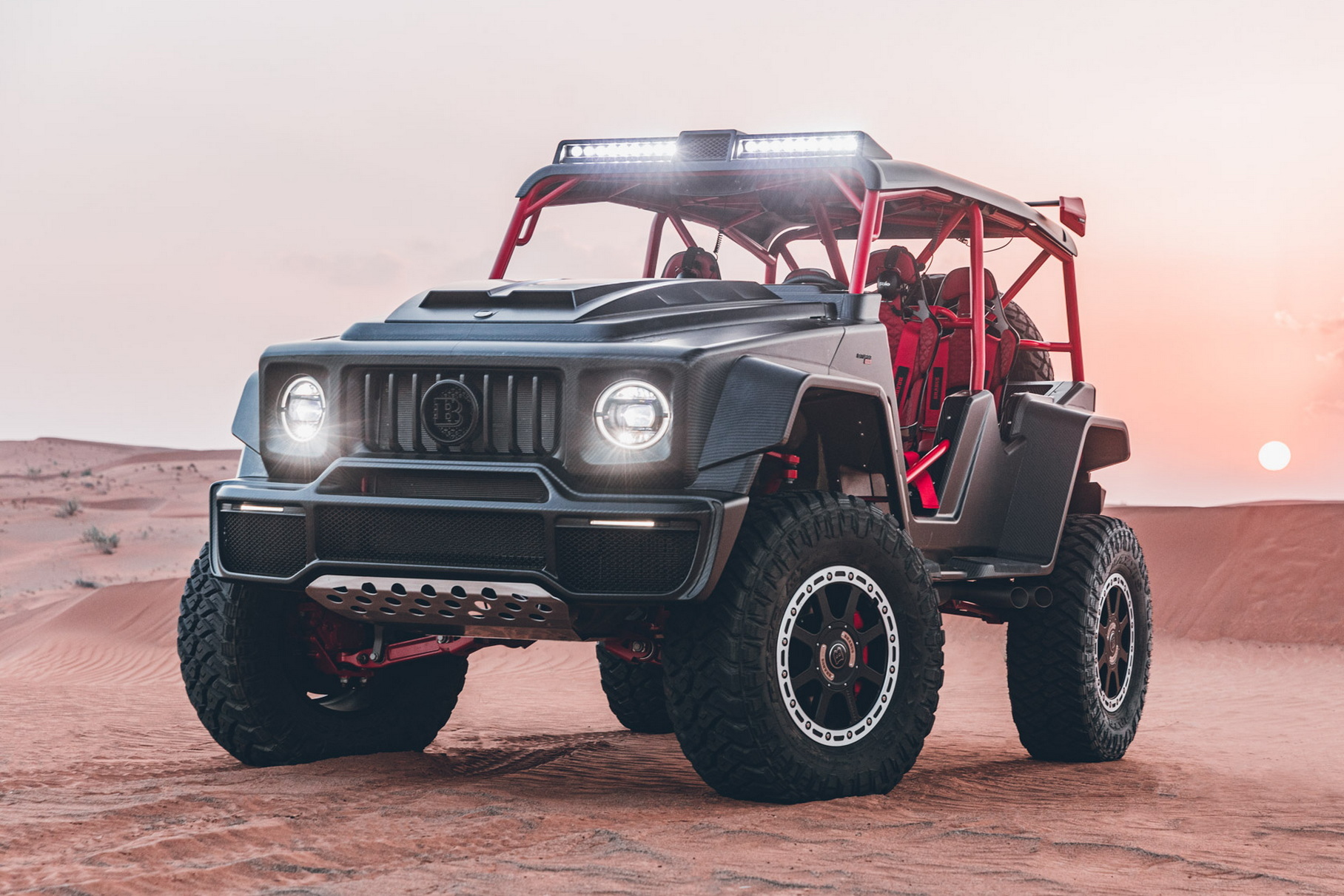 A rare Brabus all-terrain vehicle was brought to Russia: there are only 15 of them