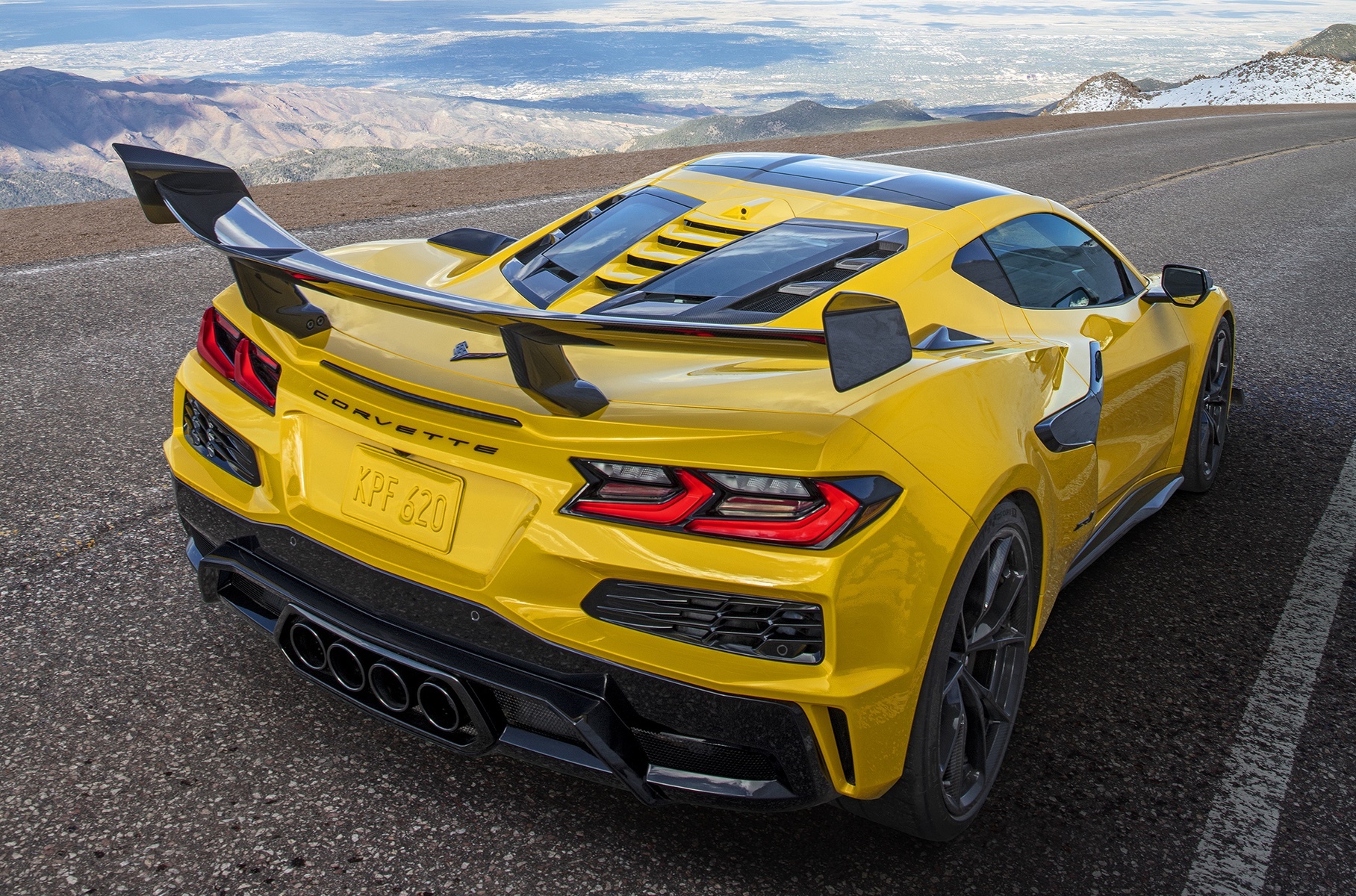 Dynamic characteristics of the new Chevrolet Corvette ZR1 revealed