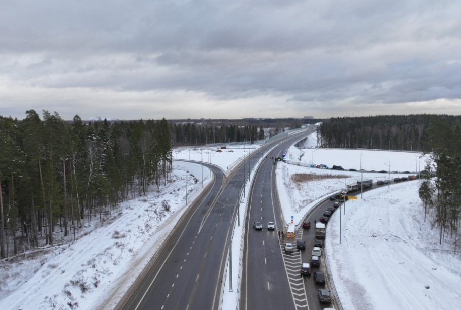 The first regional toll highway appeared in the Moscow region