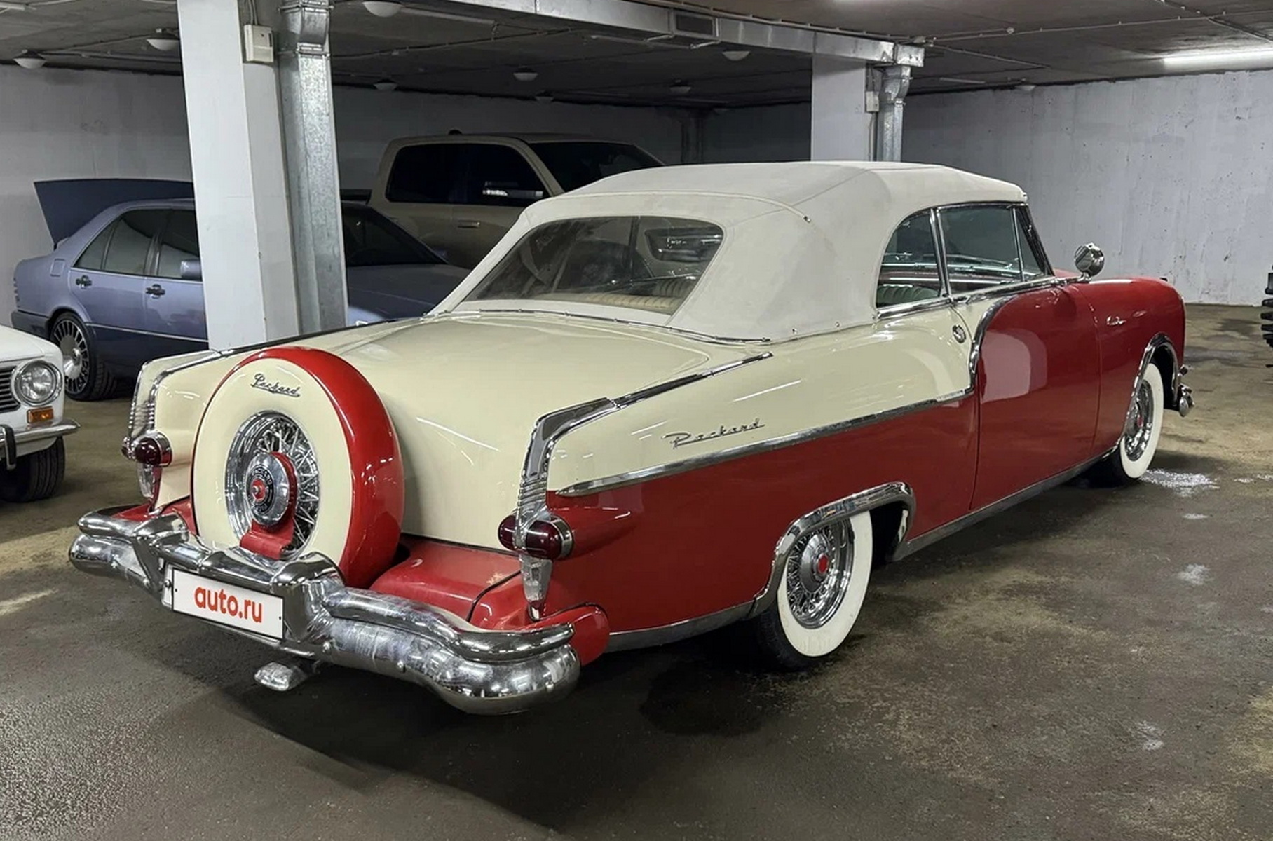 A low-volume 70-year-old Packard was put up for sale in Samara