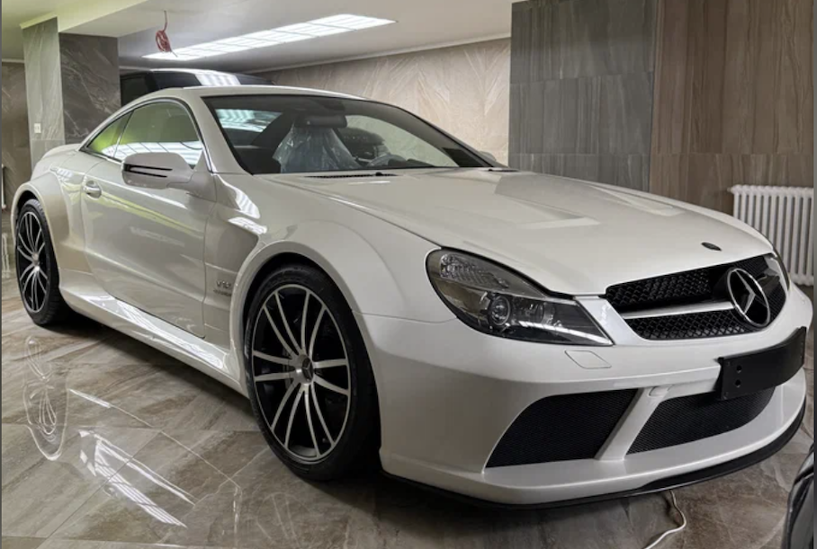 A rare Mercedes-Benz supercar without mileage is being sold in Russia for 107 million rubles