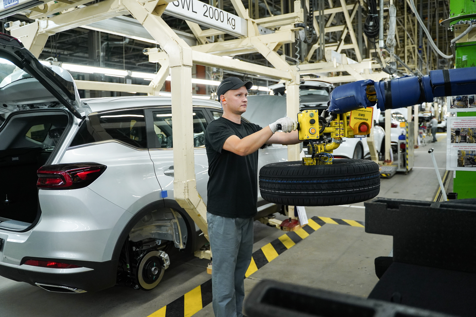 Car production volumes at the XCite plant in St. Petersburg are disclosed