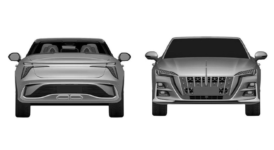 Hongqi releases patent images of new convertible