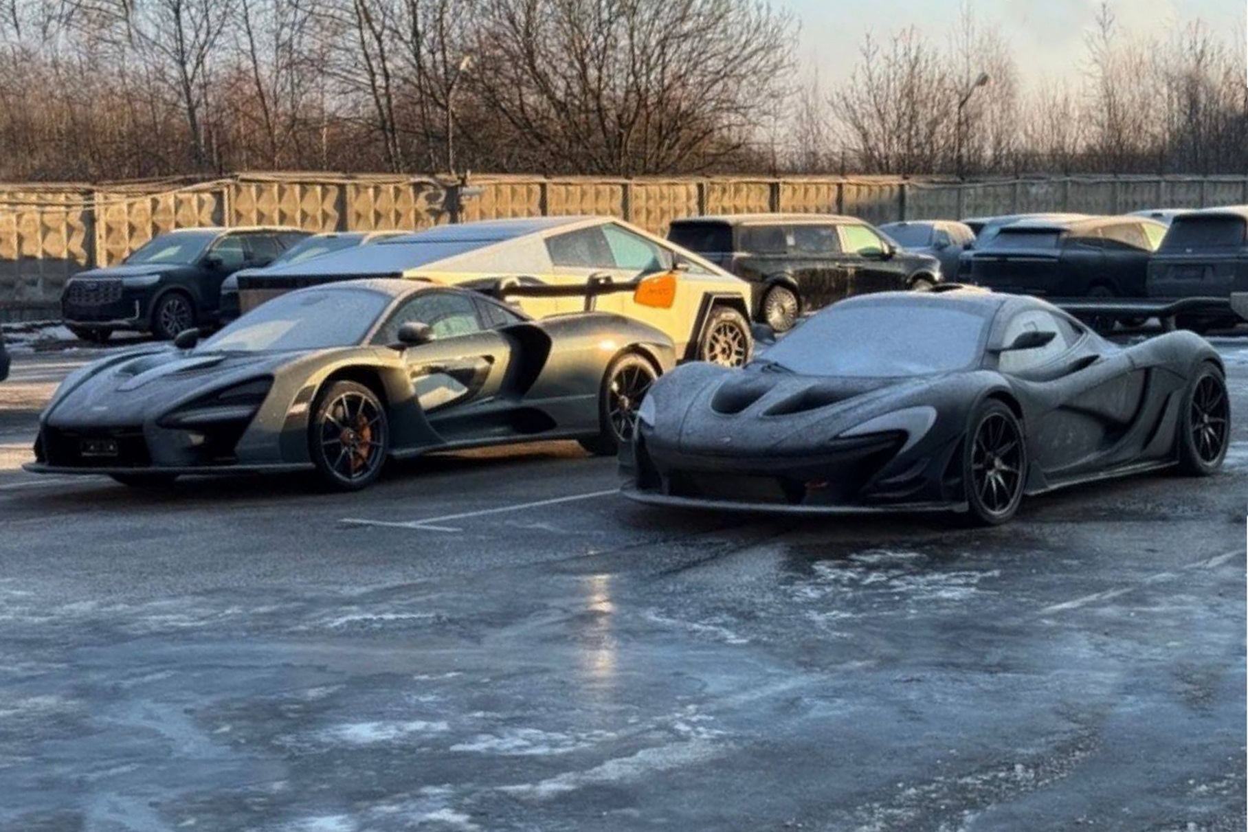 Rare McLarens for four million dollars appeared in Russia