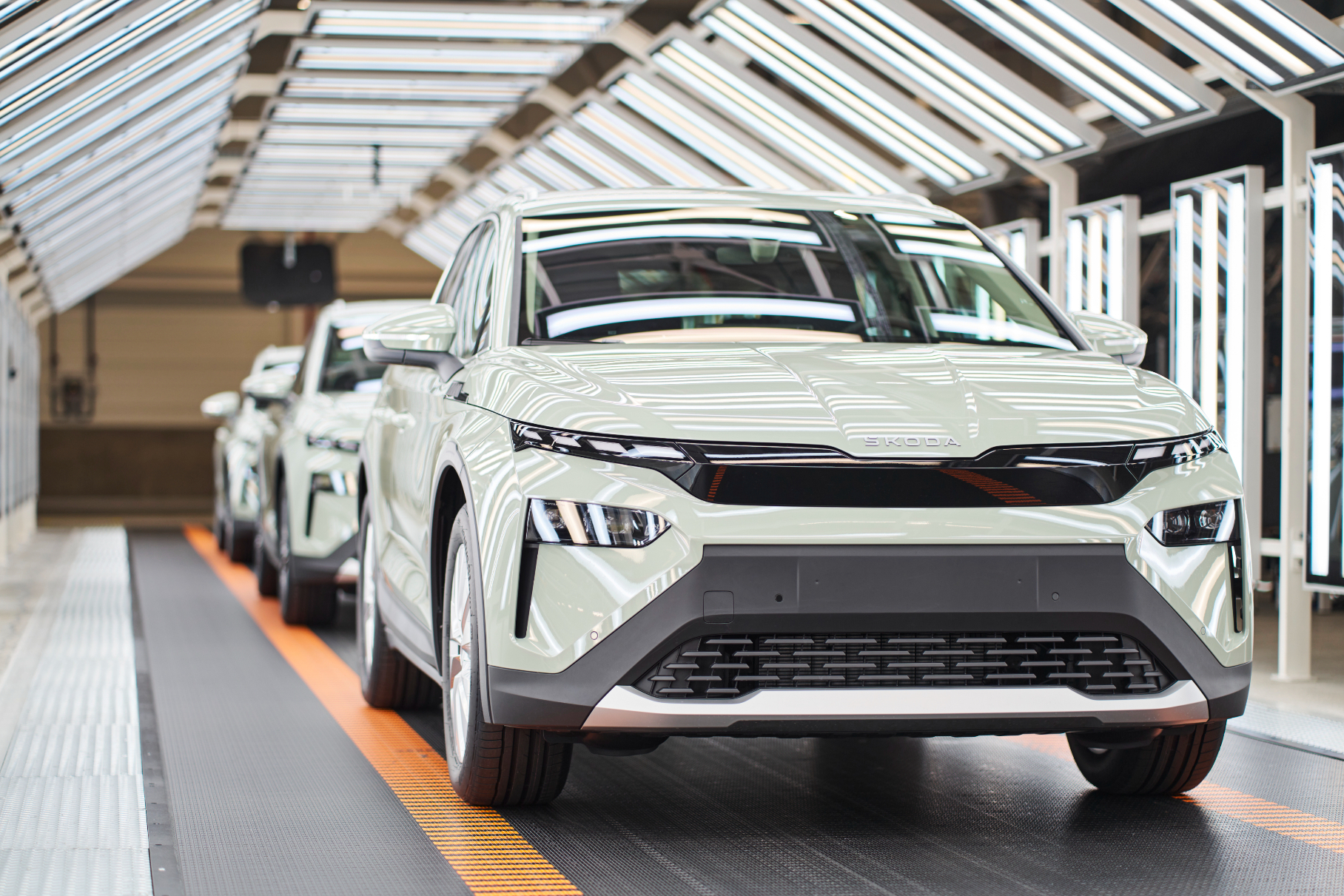 Serial production of the new Skoda Elroq electric car has started