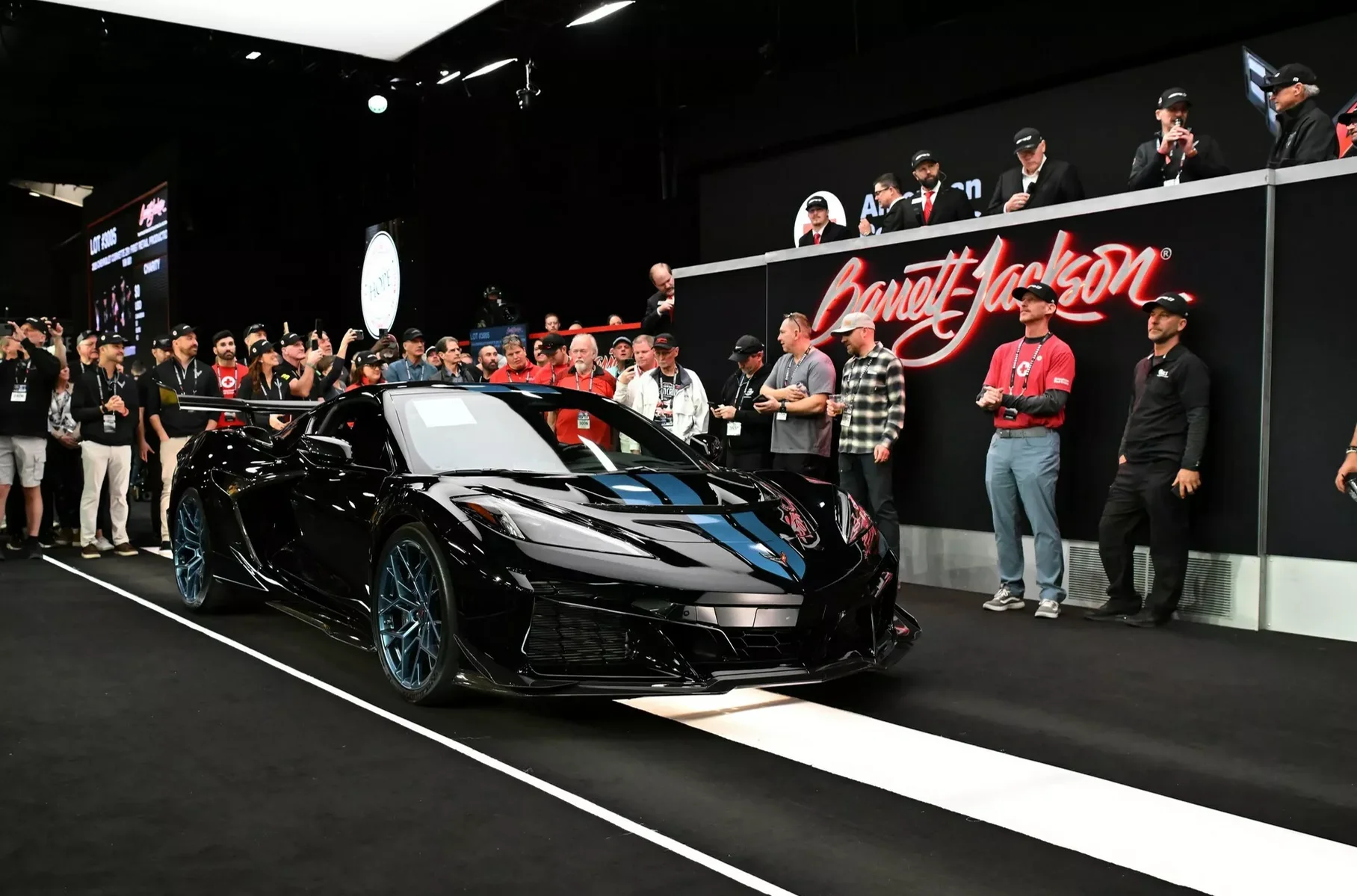 The first copy of the new Chevrolet Corvette ZR1 was sold 21 times more than the initial price