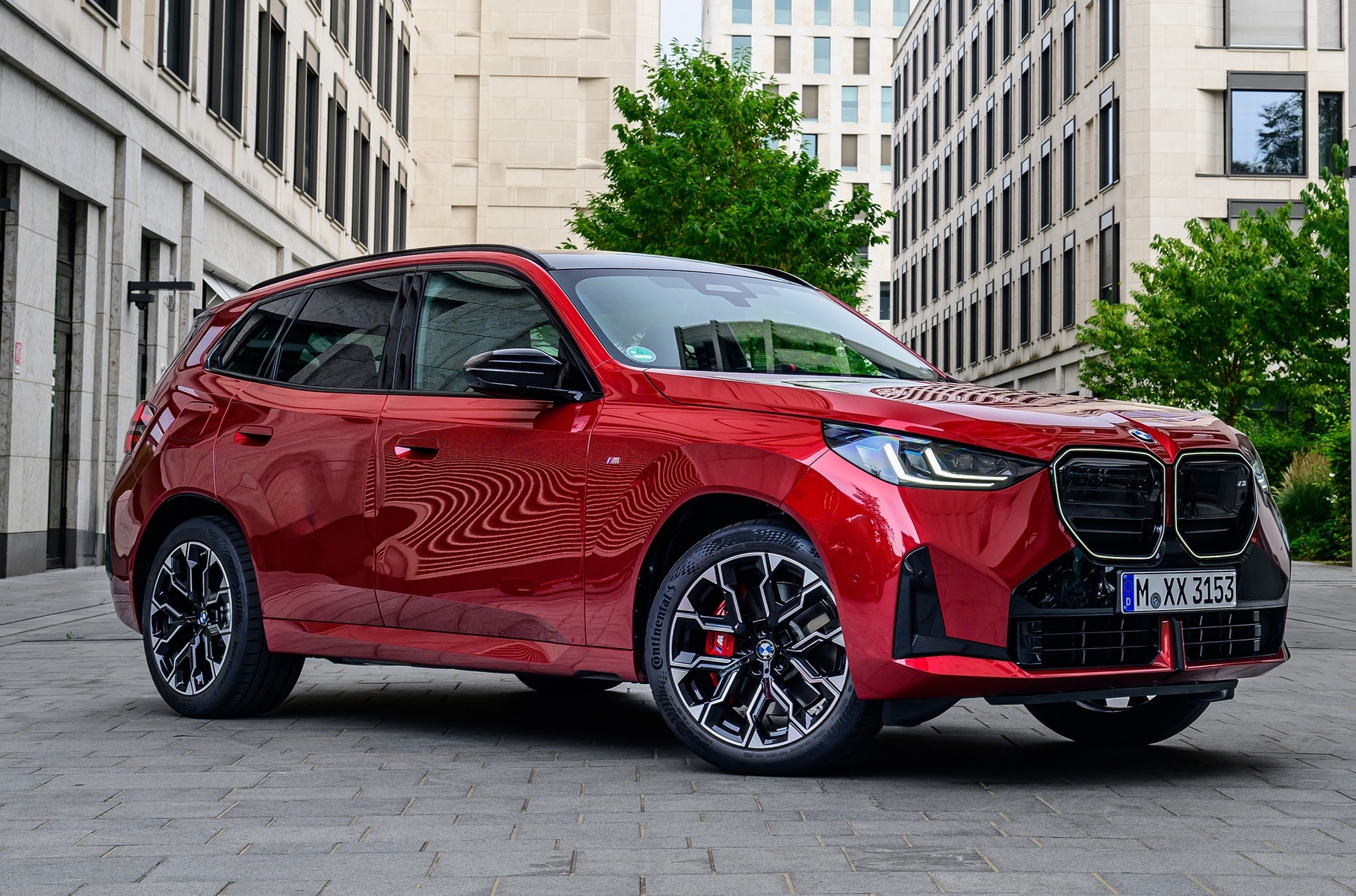 The new BMW X3 received a diesel top version