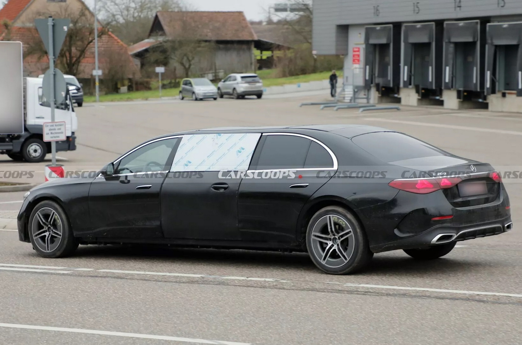 The new Mercedes-Benz E-Class will be turned into a six-door limousine