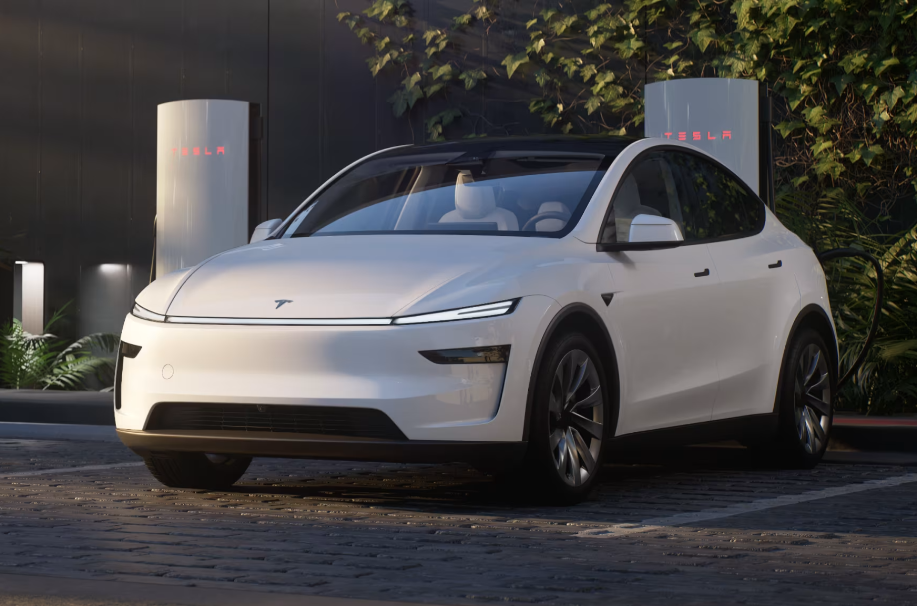 The updated Tesla Model Y debuted in China