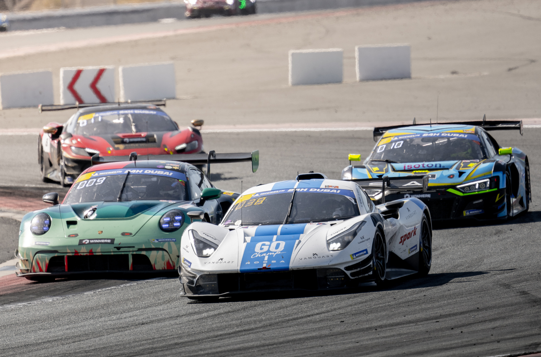 Watch the Rossa supercar race around the Dubai 24 Hours