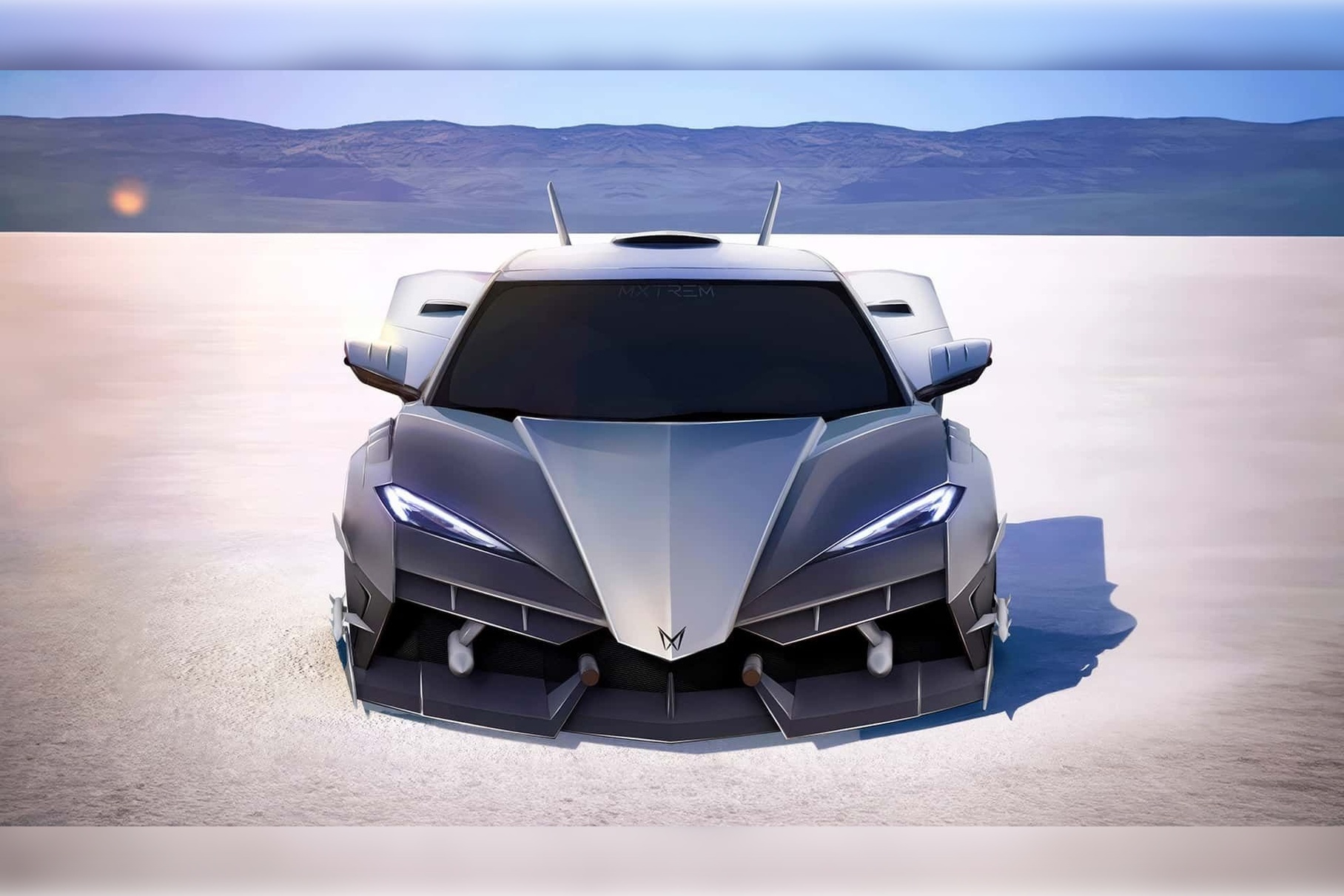 Chevrolet Corvette will try on a military fighter style design