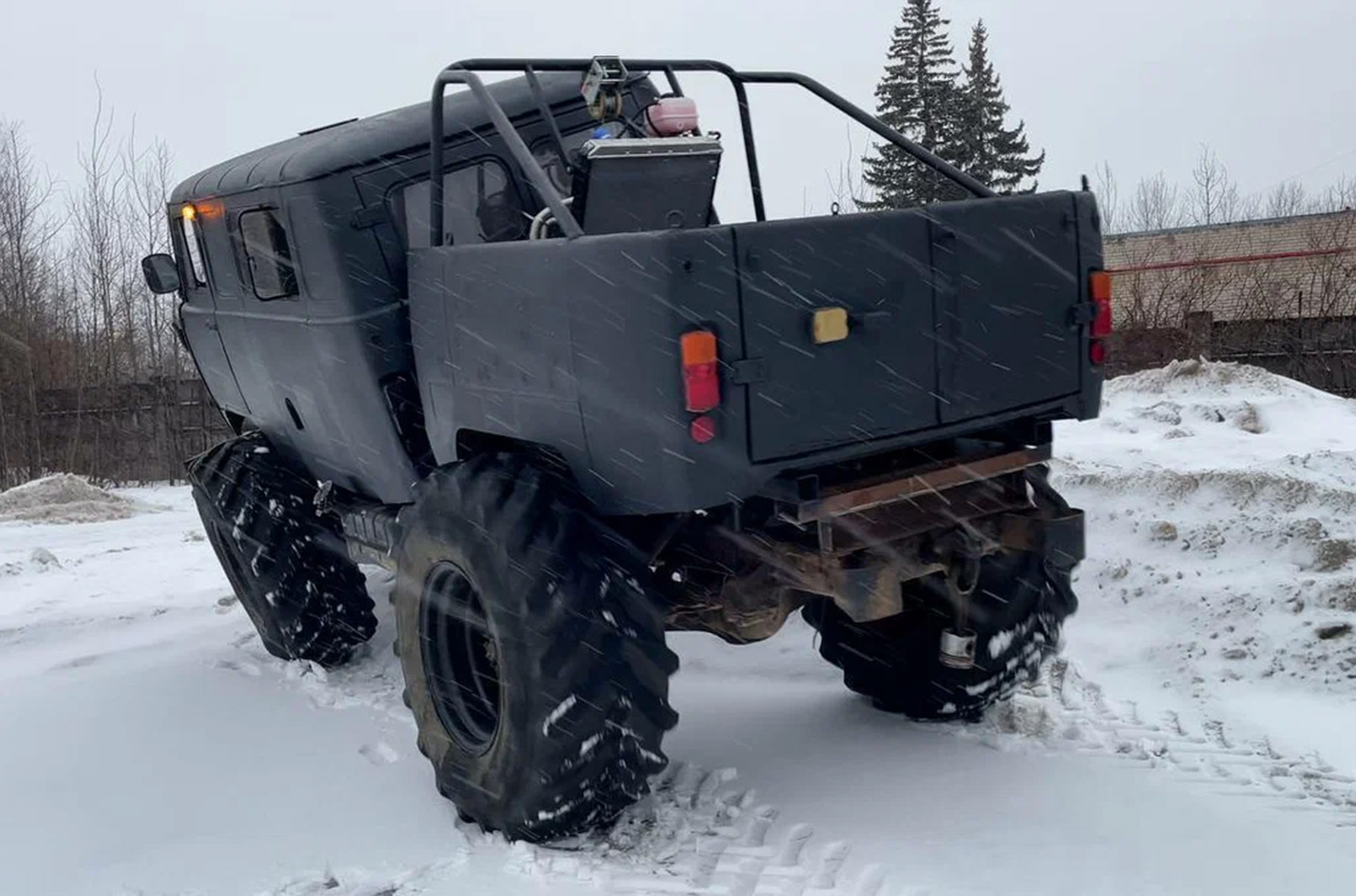 For 1.2 million rubles, they sell a home -made “loaf” with a breakdown frame