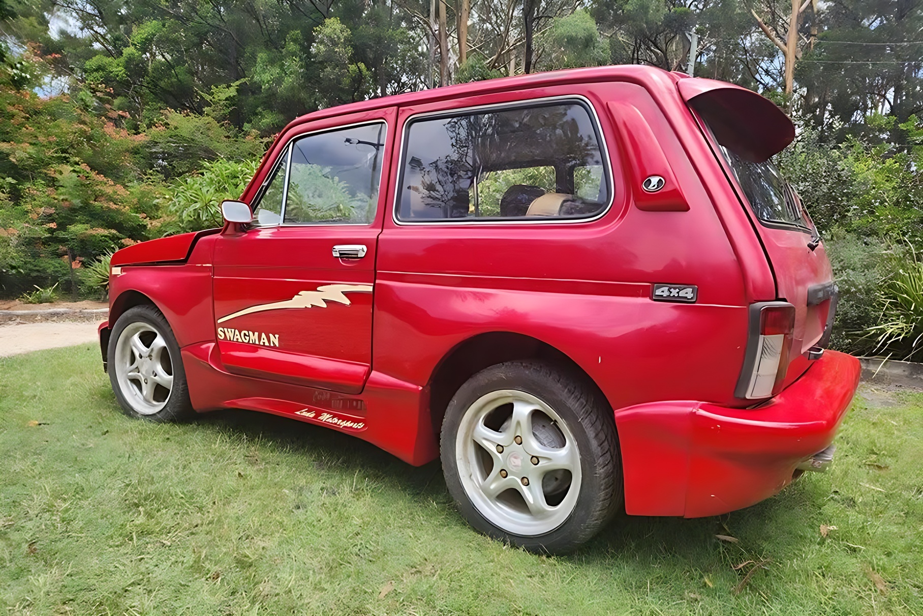 In Australia, an unusual Lada Niva Swagman was put up for sale