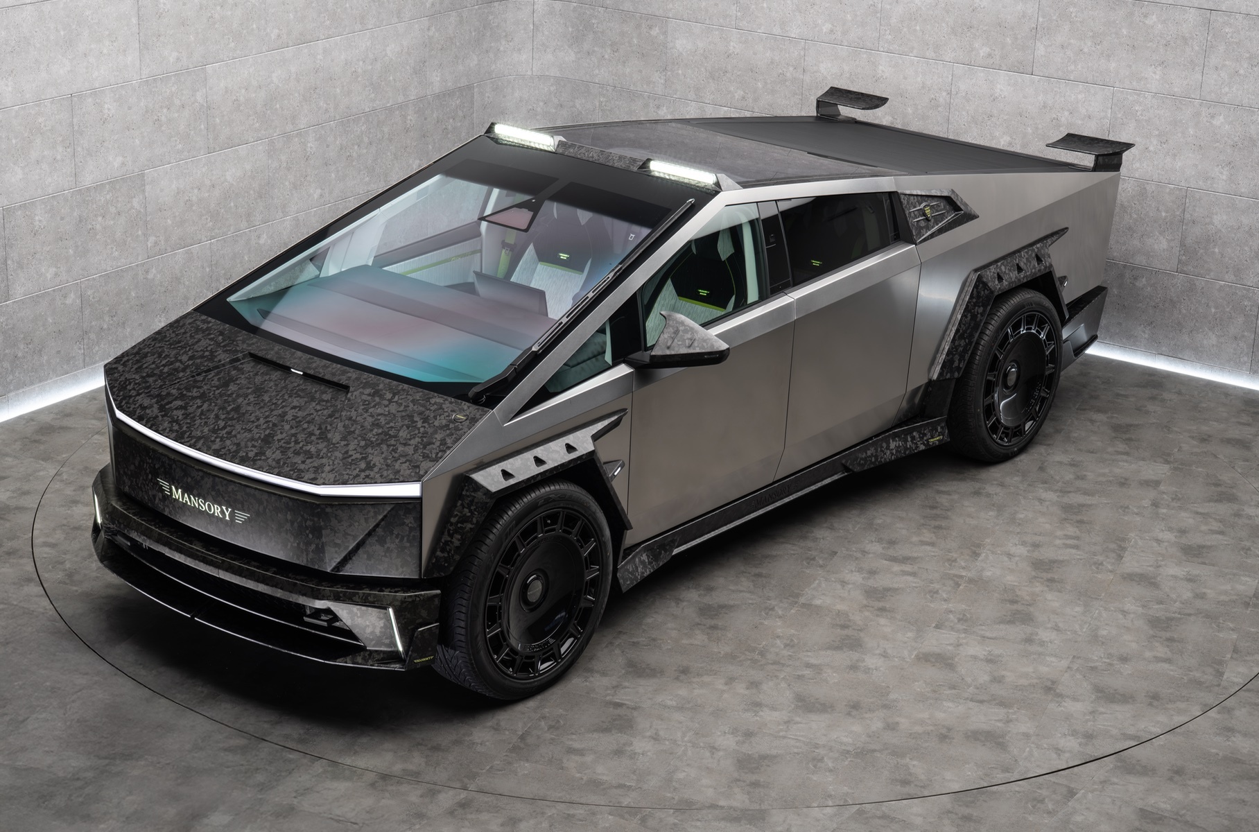 Mansory finalized Tesla Cybertruck