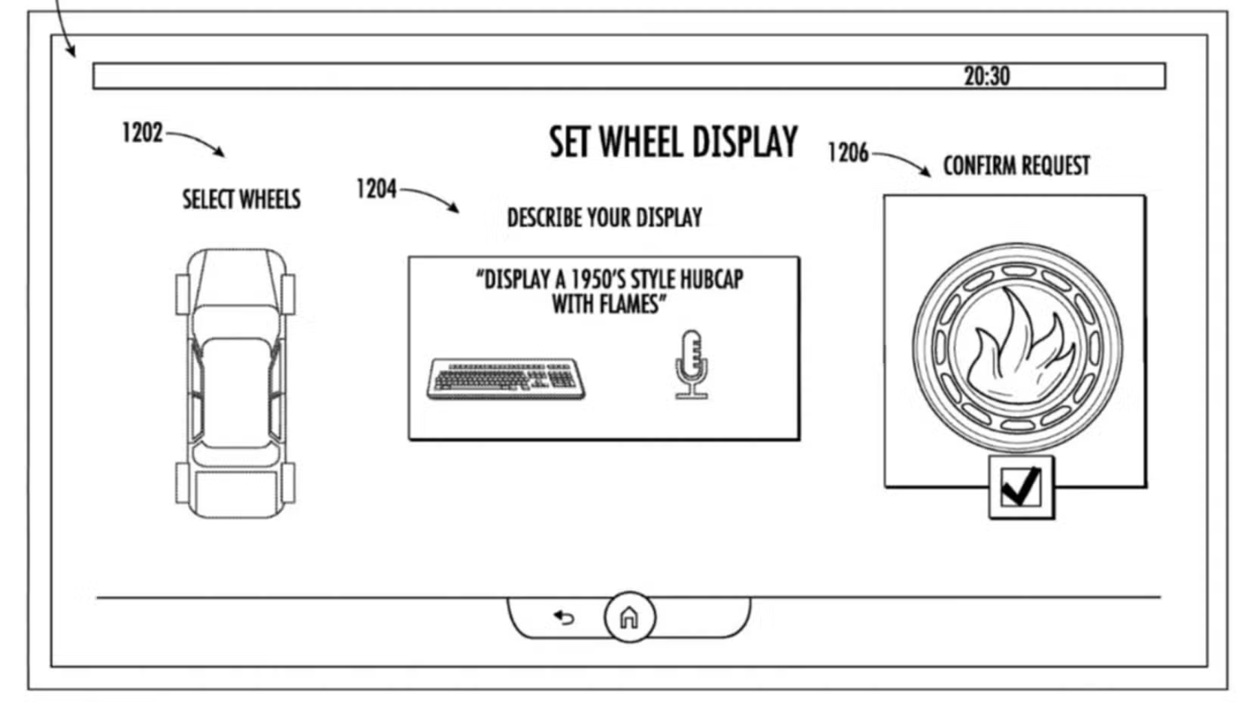 Mercedes-Benz the future can get wheels with displays