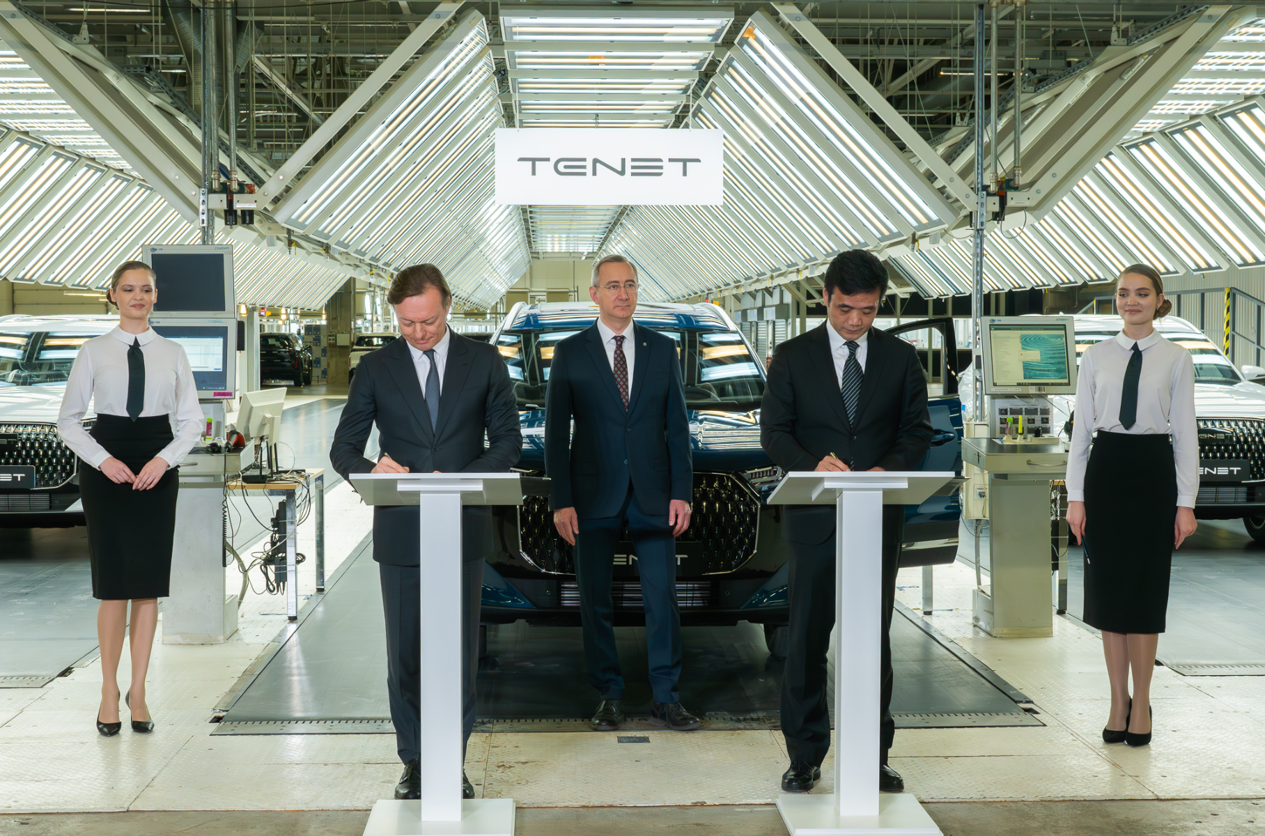 Published the first photos of the machines of the new brand Tenet