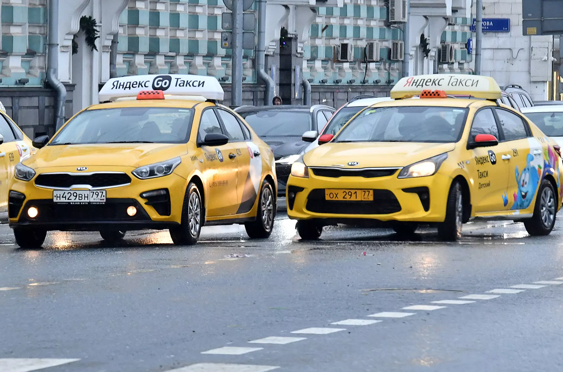 Russians warned of a sharp rise in a taxi