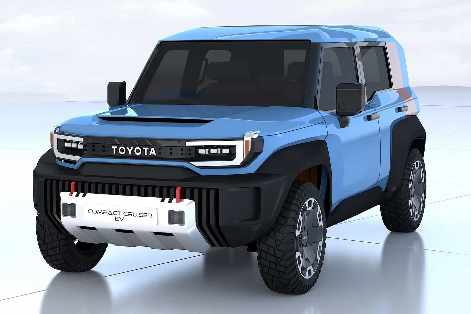 Toyota will present a compact SUV Land Cruiser FJ in the fall of 2025