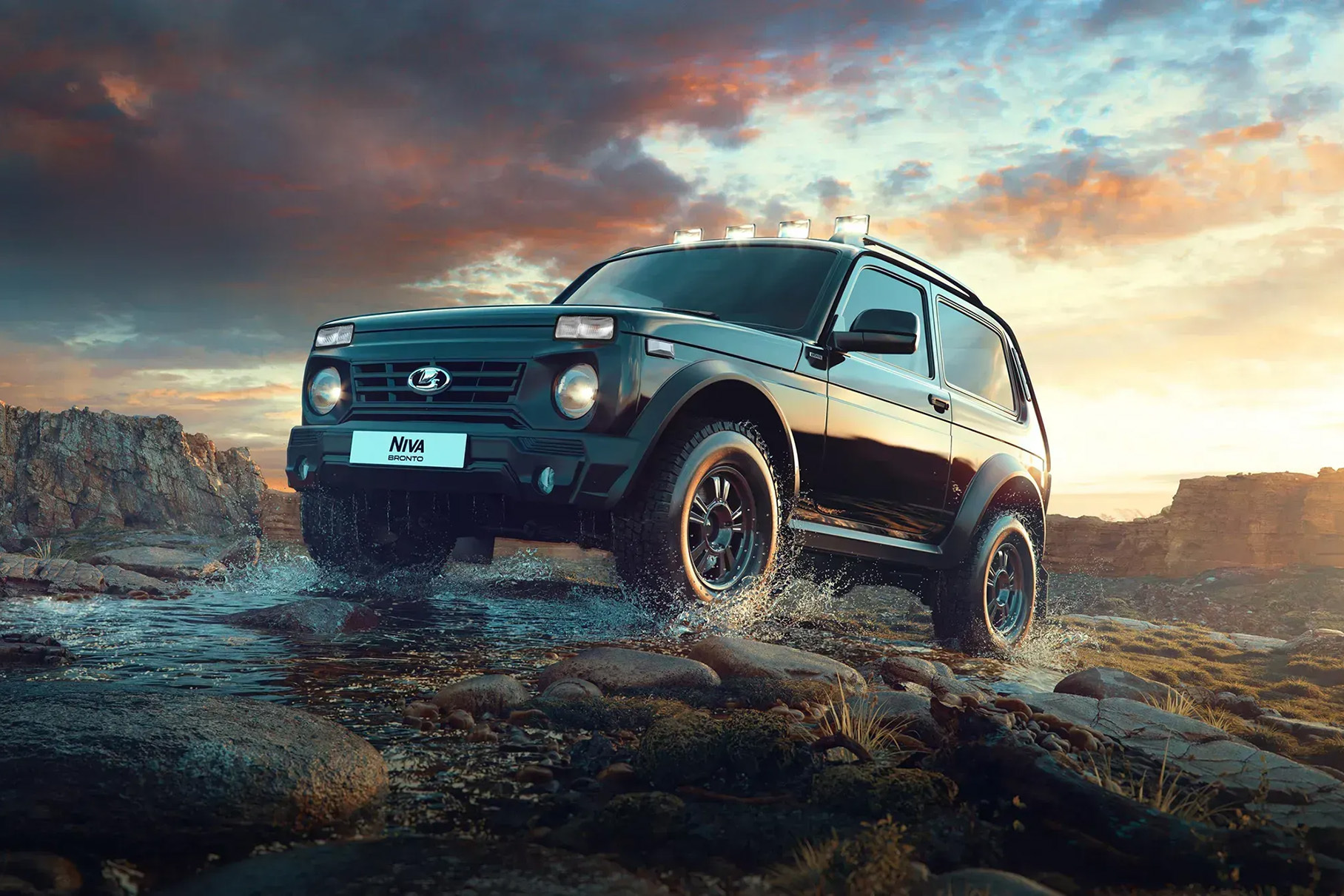 AvtoVAZ resumed the production of Lada Niva Legend Bronto SUV