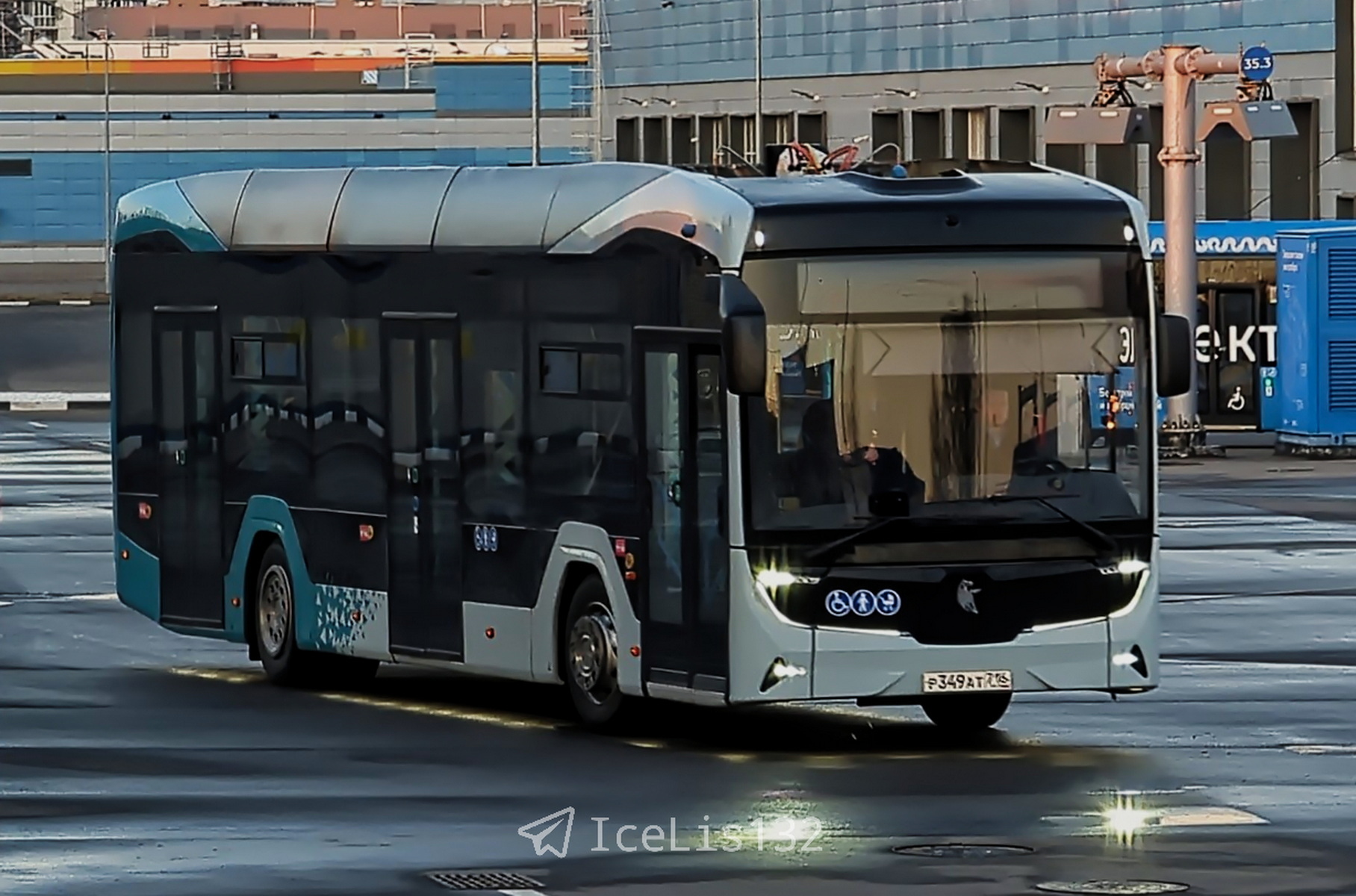 Futuristic KAMAZ electric bus already in Moscow: “Live” photos of the bestseller