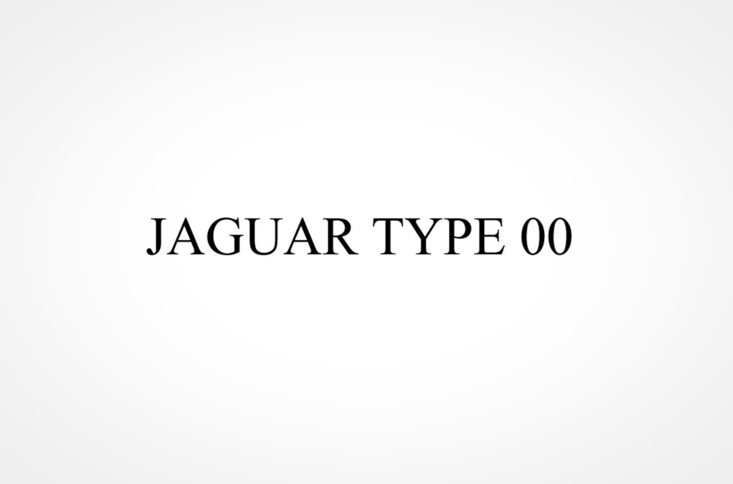 In Russia, the name of the concept Jaguar Type 00 was registered