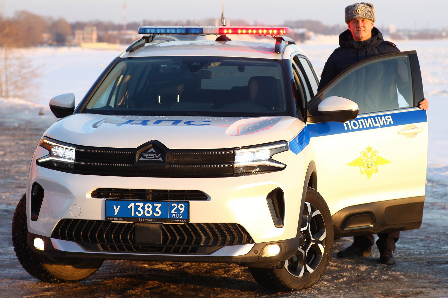 In Russia, the police began to purchase RSV crossovers of the Kaluga assembly: photo