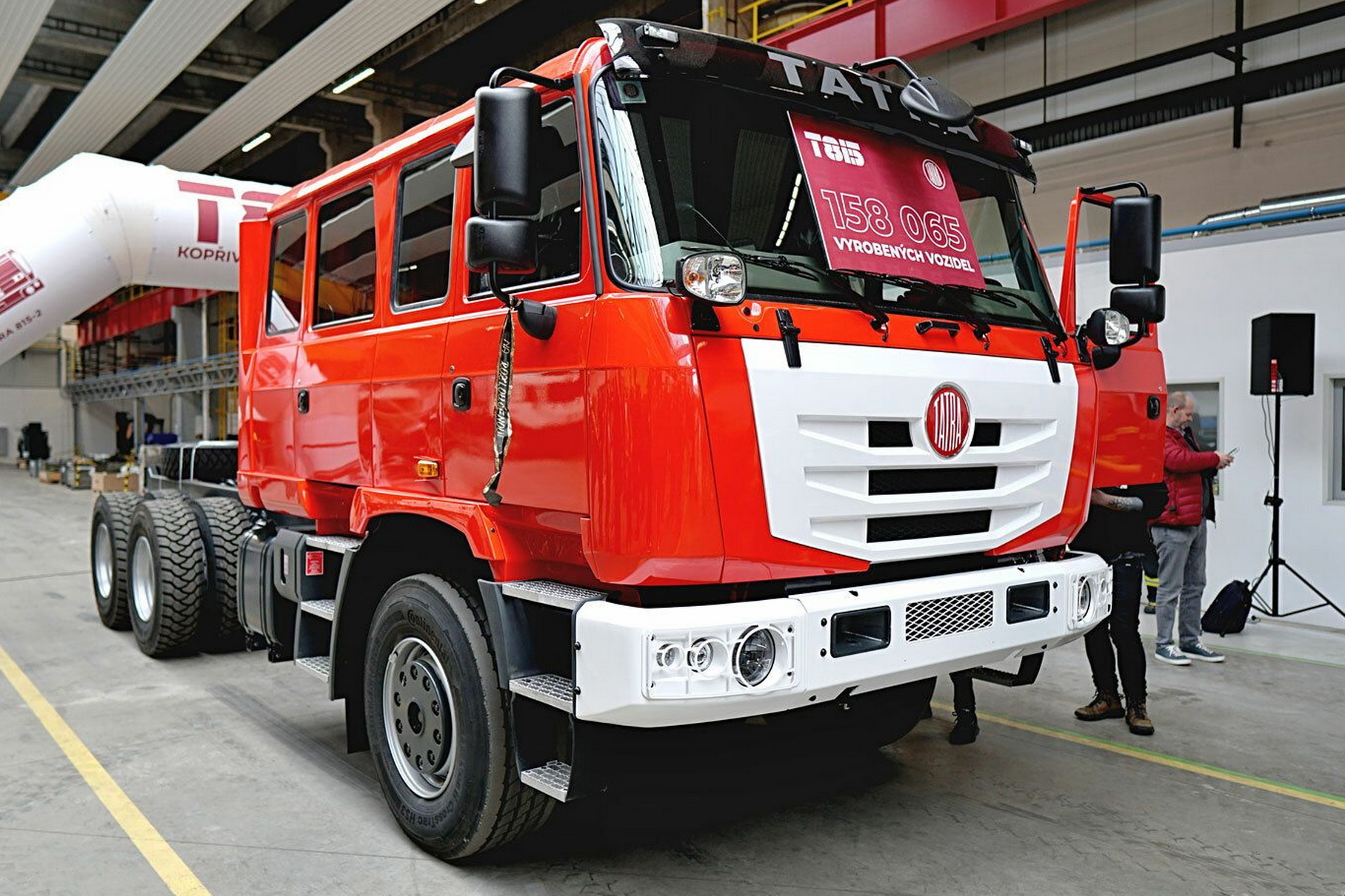 In the Czech Republic they said goodbye to the legendary Tatra T815: the assembly ended