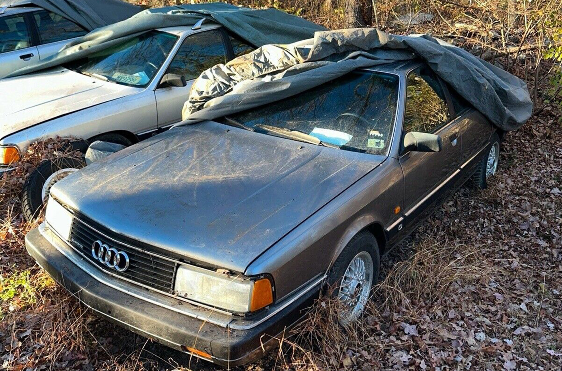 In the United States, the Audi collection of the 80s of the last century, which resembles a landfill