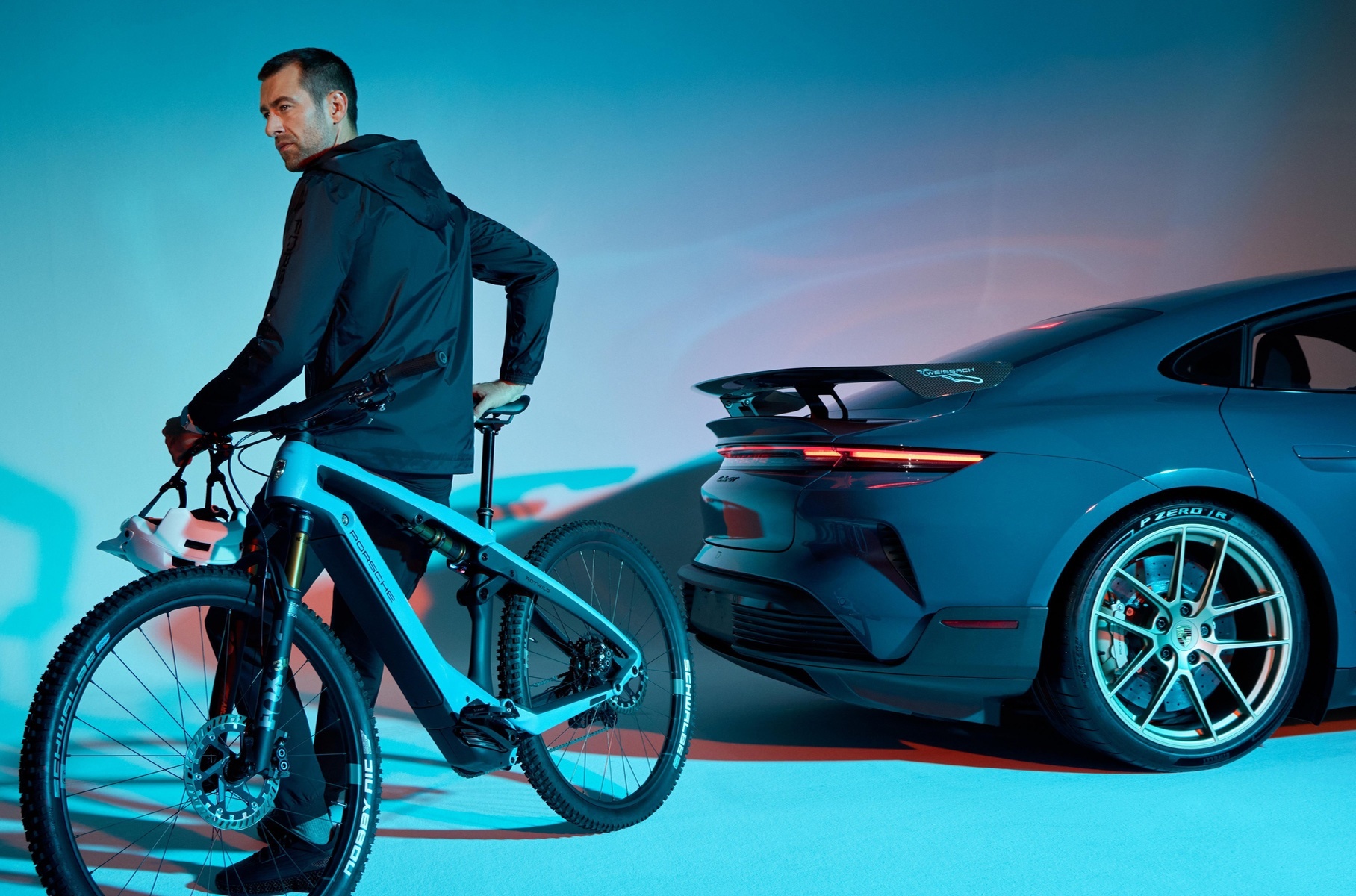 Porsche updated the line of branded bicycles