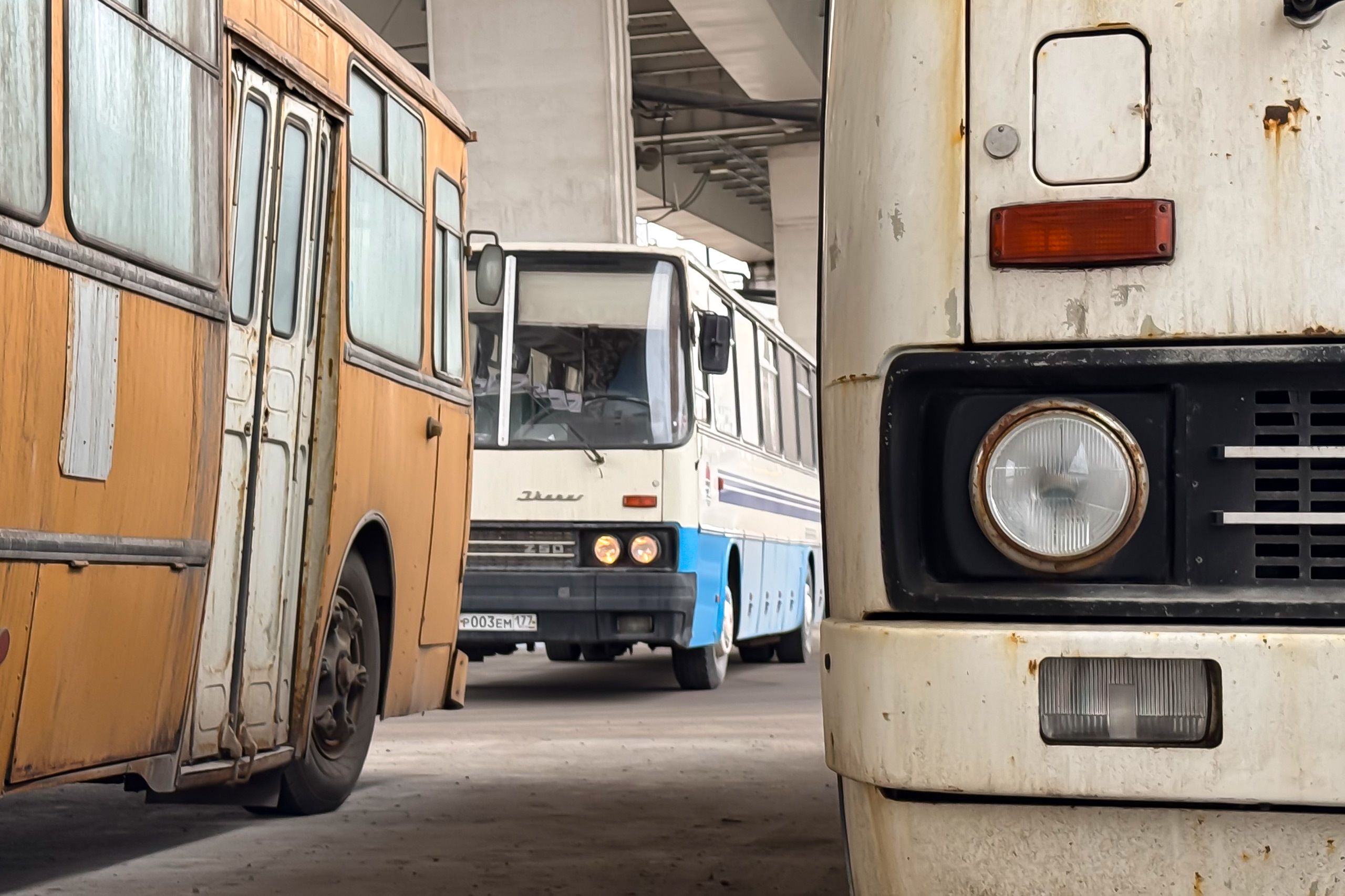 Saved buses of the USSR