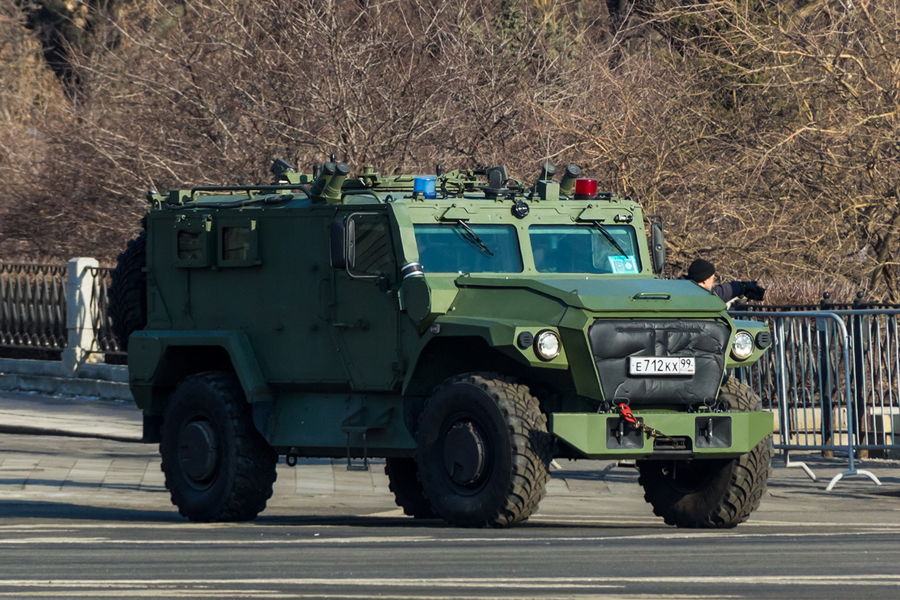 The Federal Security Service has the latest Russian armored car