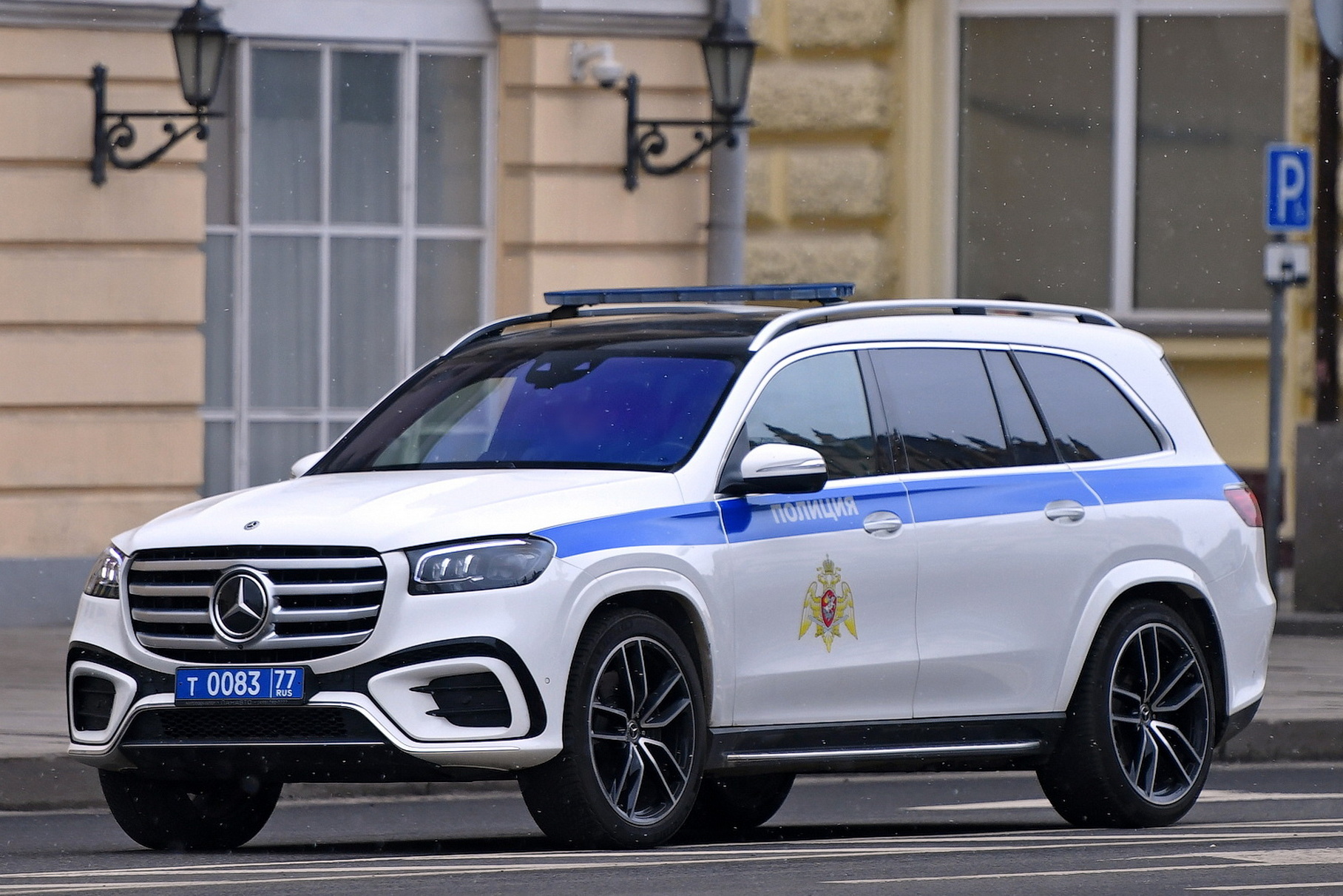 The Russian police have “sanctions” Mercedes-Benz GLS