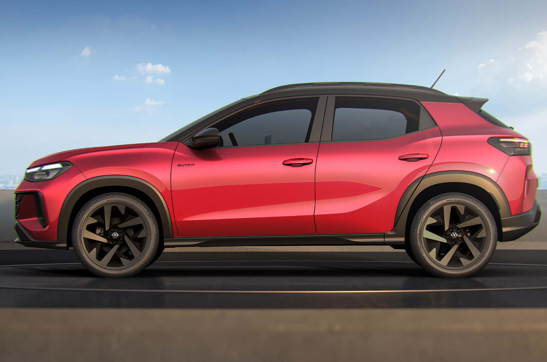 Volkswagen declassified the new TERA crossover