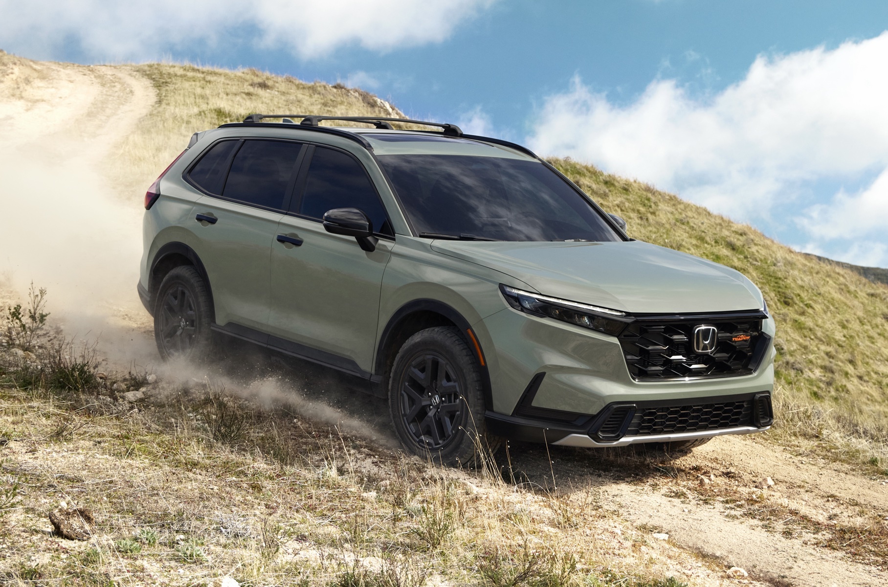 The Honda CR-V crossover added an “off-road” version of TrailSport