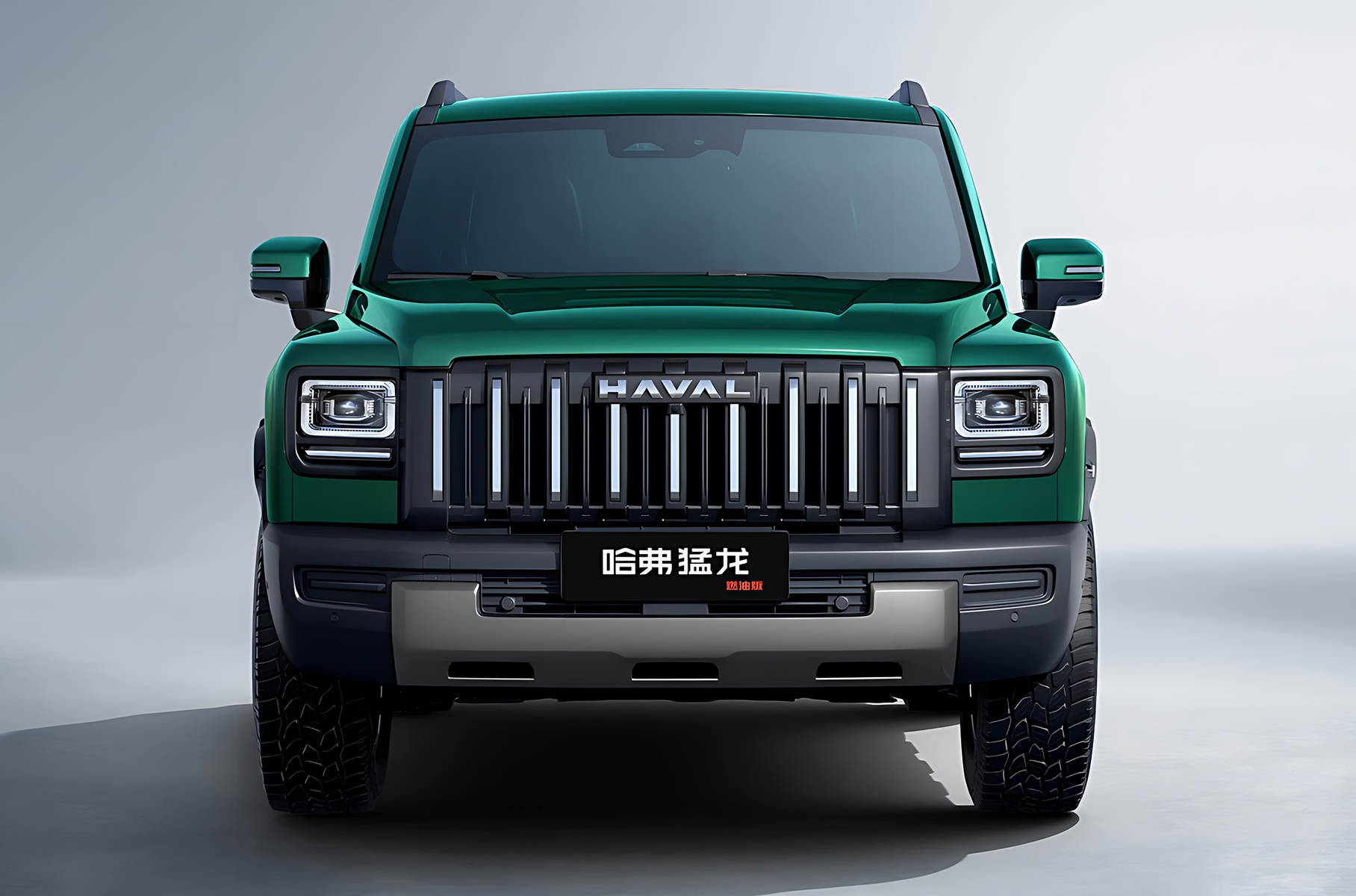 Brutal gasoline crossover Haval Raptor is represented