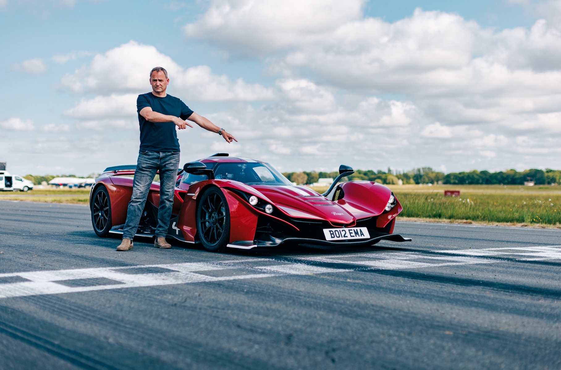 Czech hyperkar set a record of the Top Gear track