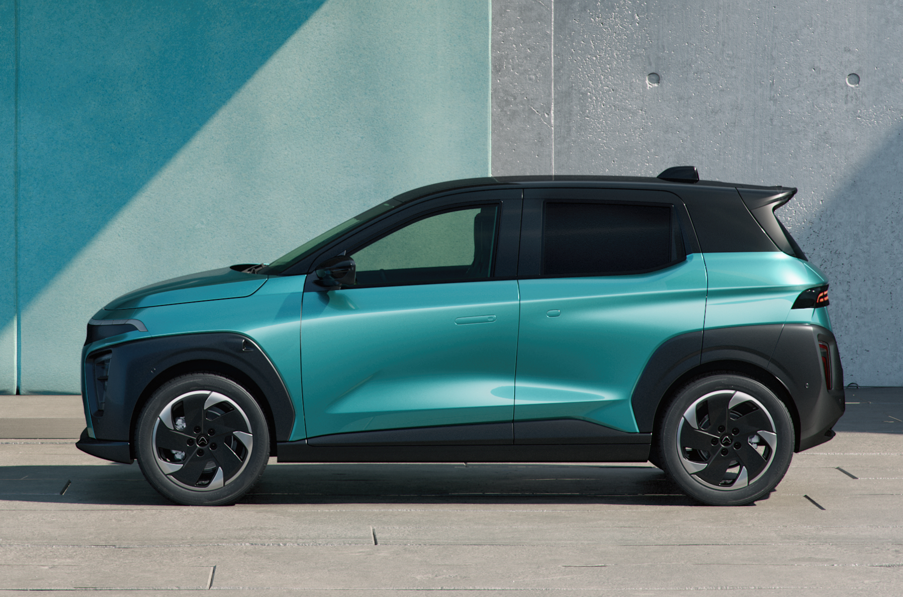 Domestic electric car atom can get a hybrid version