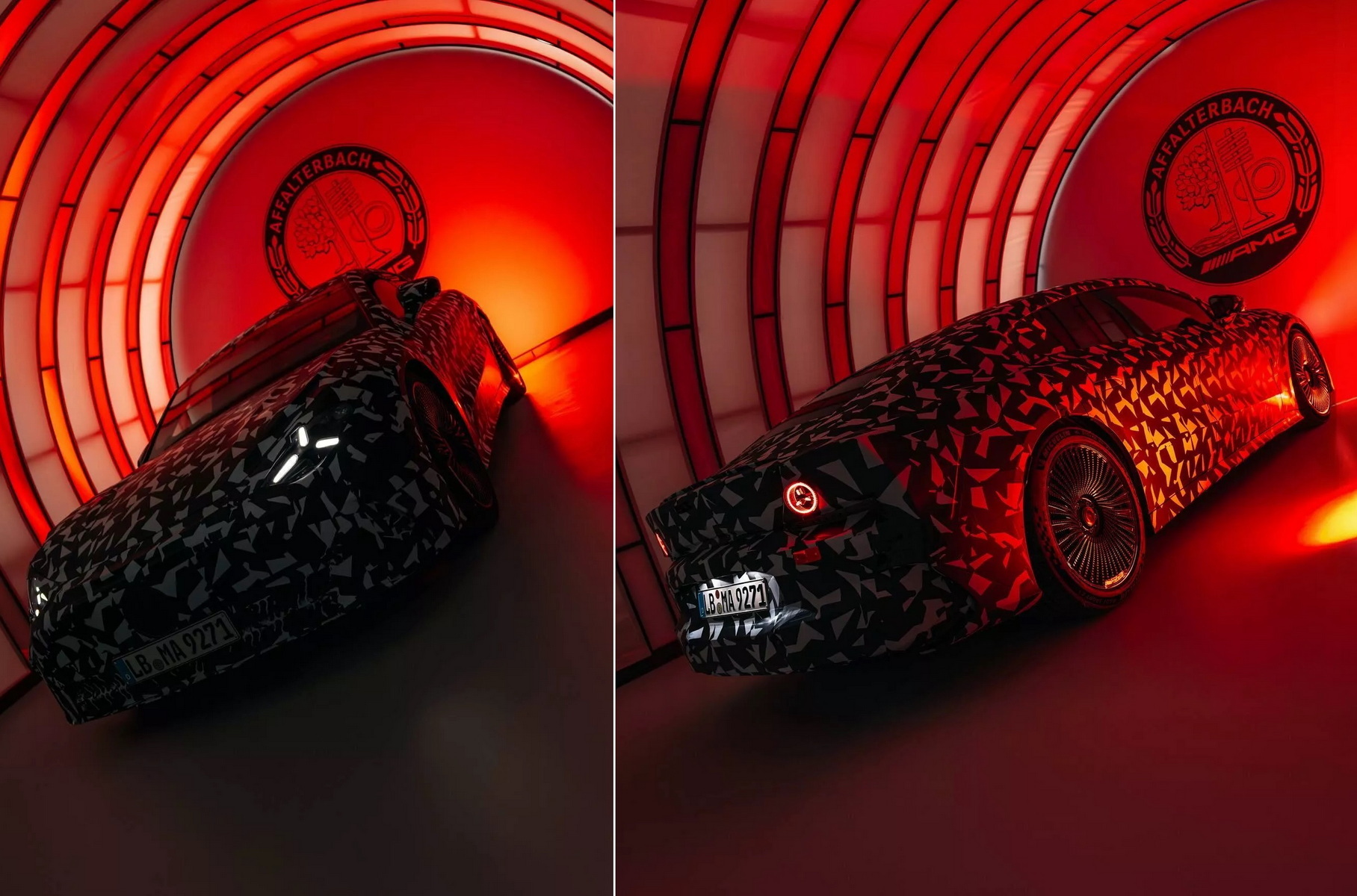 Electric Super Sedan Mercedes-AMG: First Images