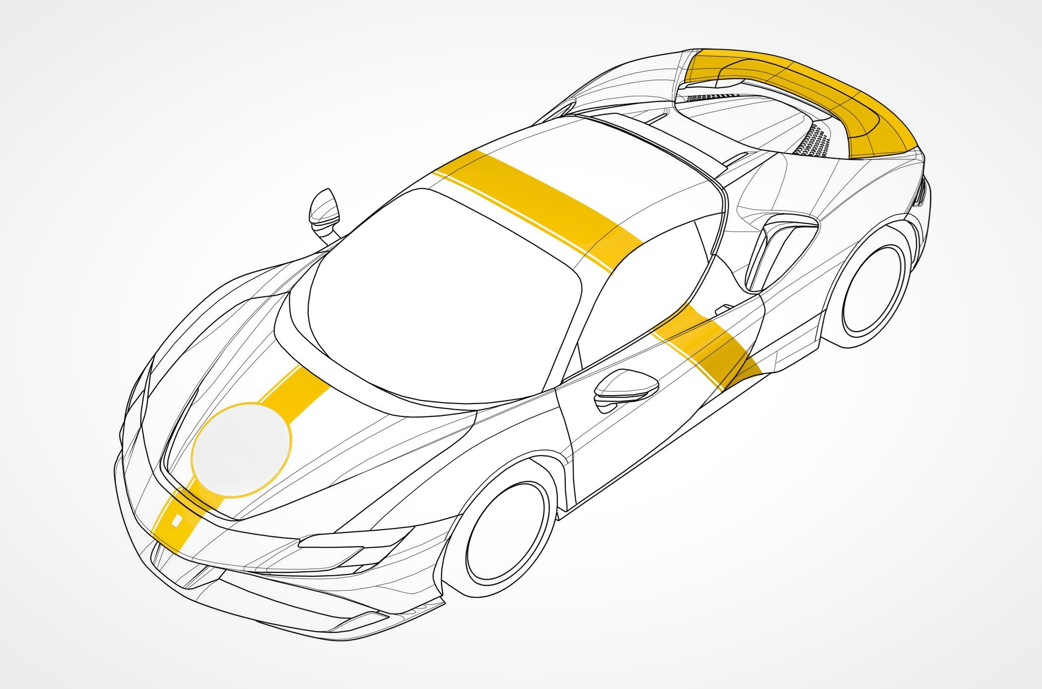 Ferrari has patented in Russia Superhibride SF90 Stradale
