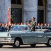 In Bishkek, they took the Victory Parade on unique Phaetons ZIL from the 1960s