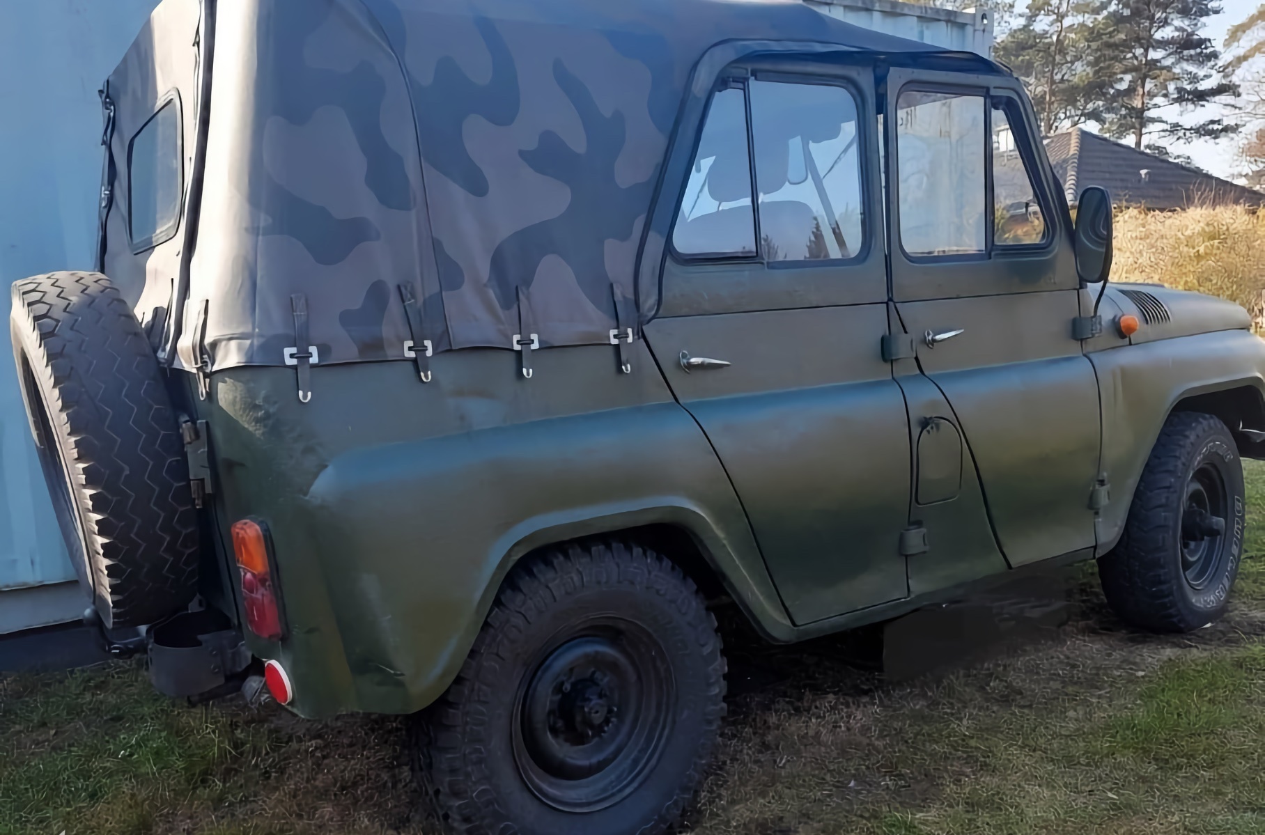 In Germany, Soviet UAZ is sold