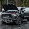In Russia, the 712-horsepower Ram TRX was turned into a heavy armored car