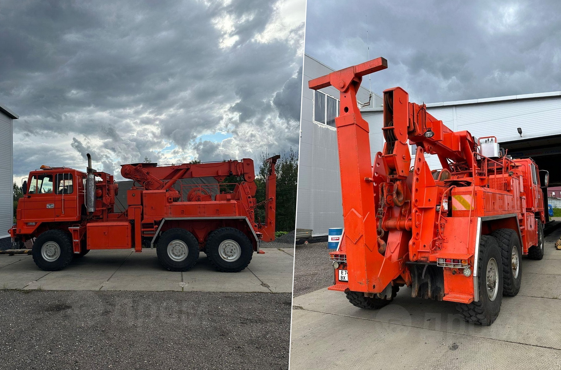 In Russia, the Foden tow truck with the Rolls-Royce diesel