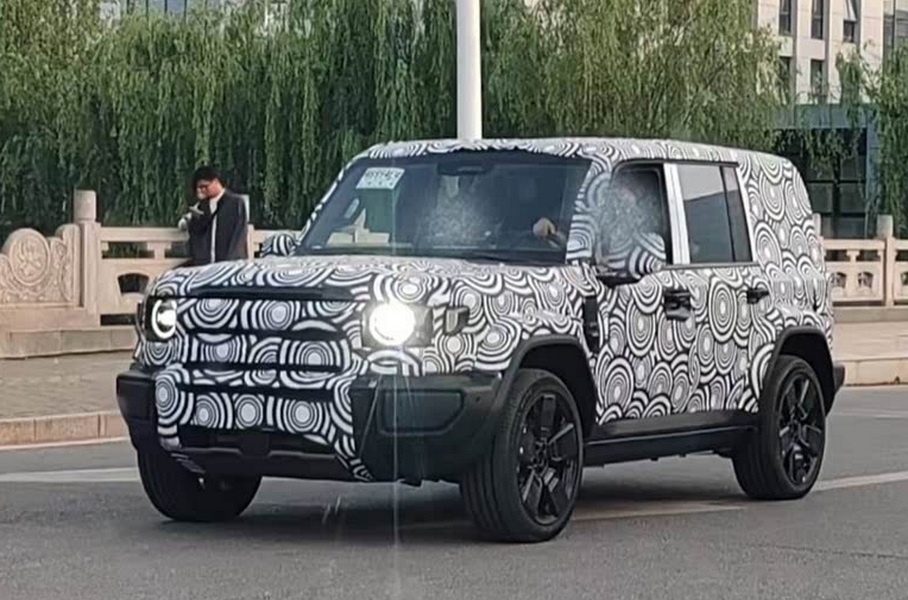 Photo fact: CHERY is preparing an SUV with a design in the style of the new Prado