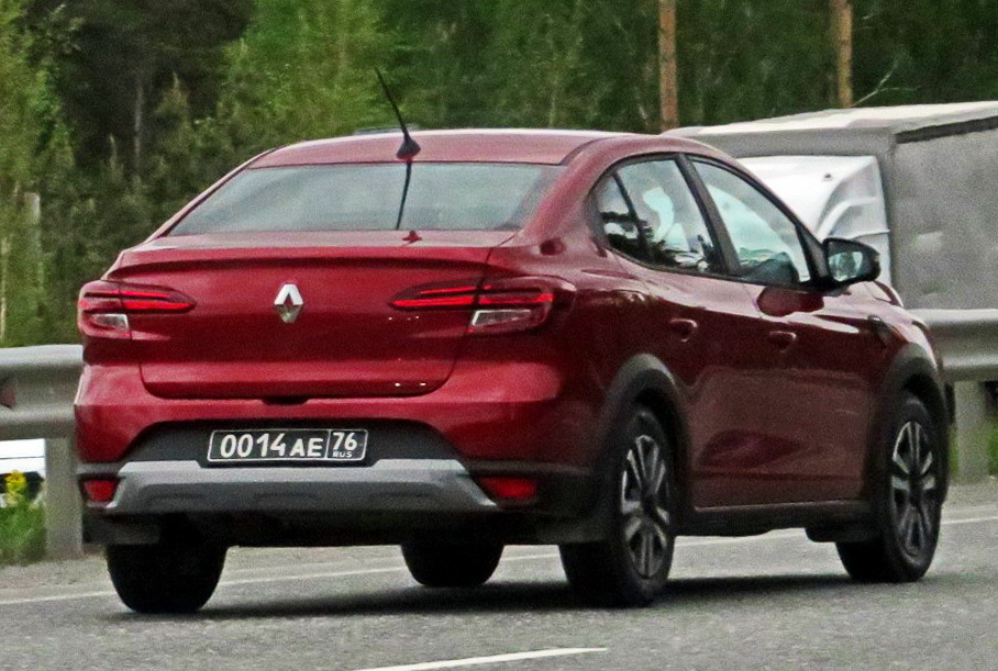 Photo fact: the Russian Ministry of Defense has the latest Renault Logan