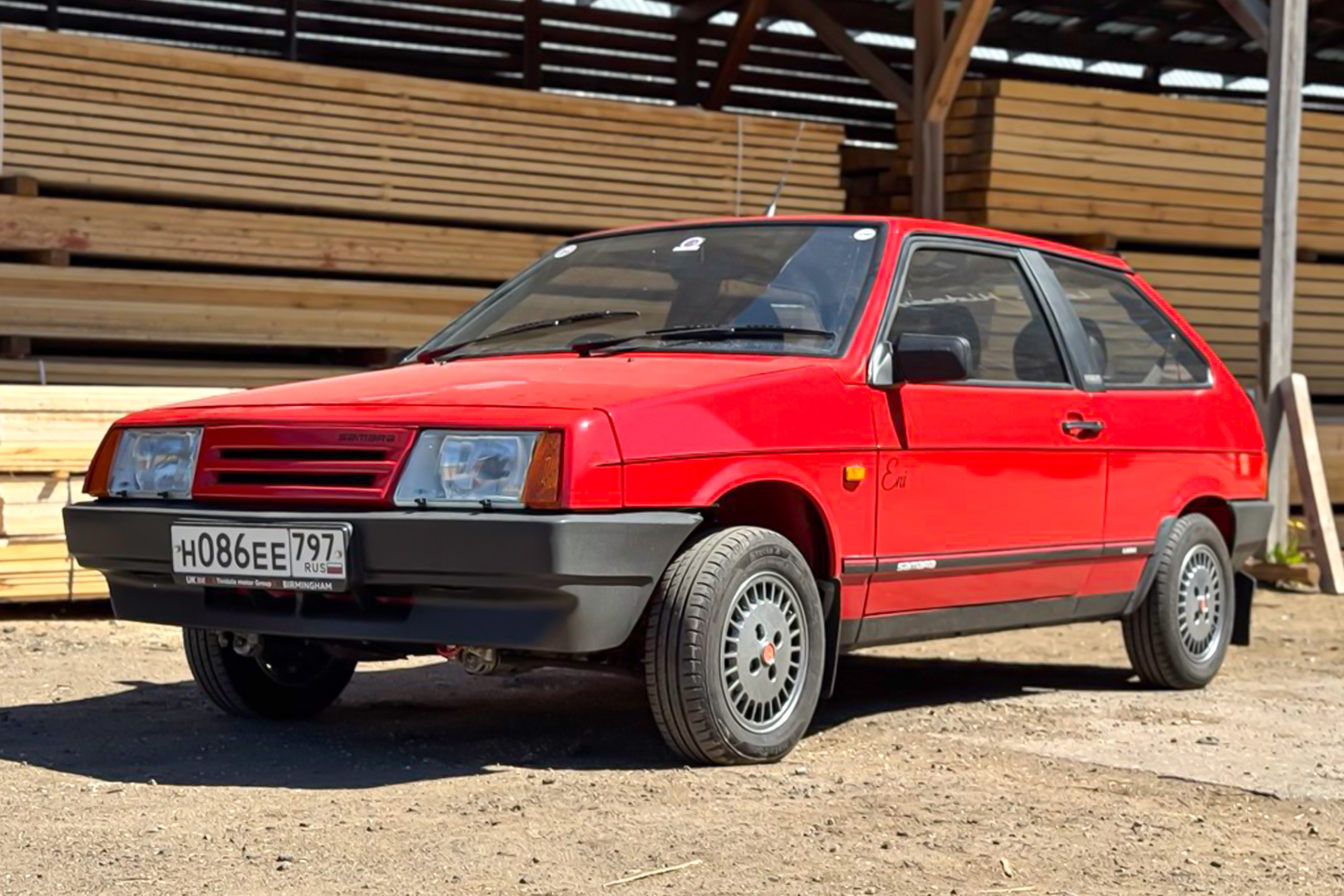 Right steering wheel Lada for Britain