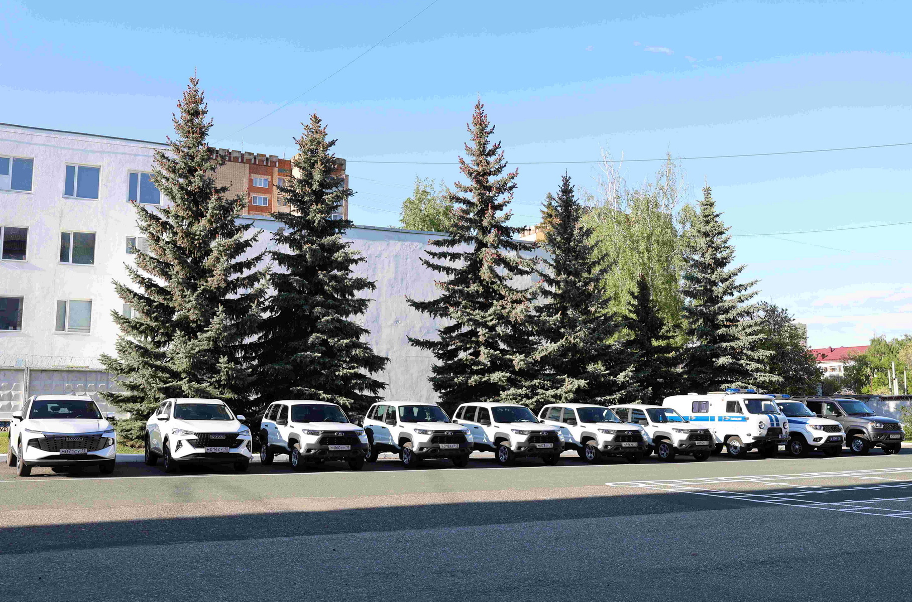 Russian Ministry of Internal Affairs confirmed the purchase of a new generation Haval F7