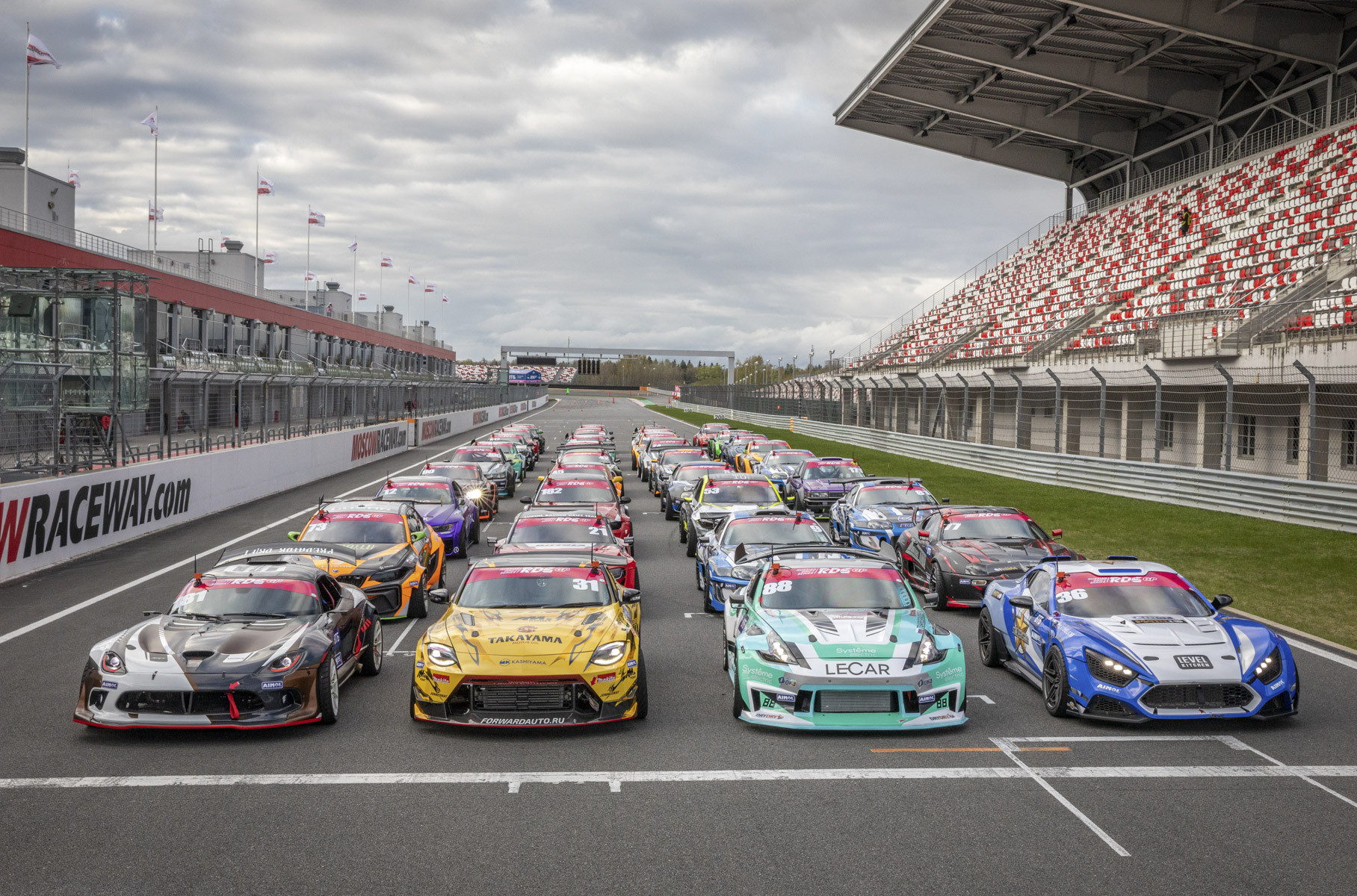 The RDS GP season is open: Reporting with Moscow Raceway