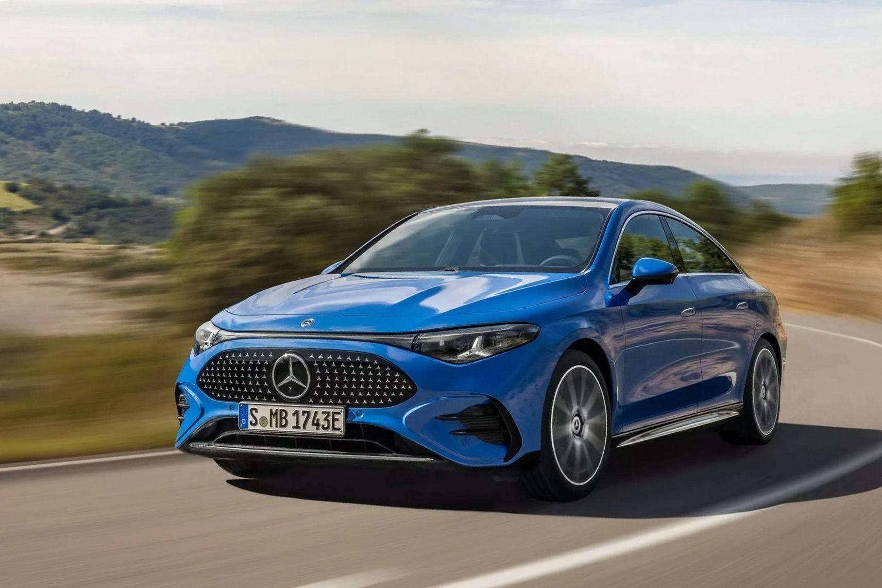 The new Mercedes Cla could not be charged from old terminals