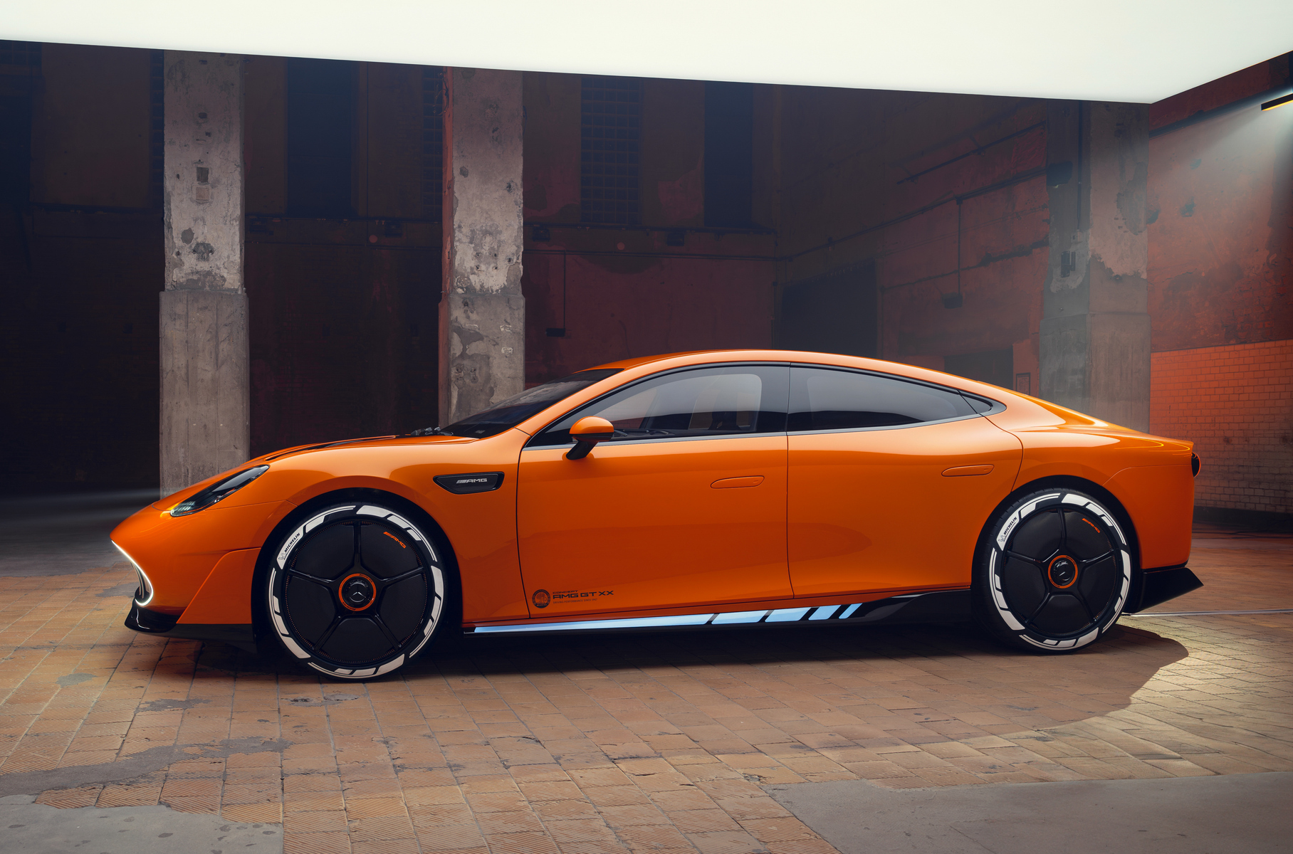 Concept AMG GT XX: 1360 electric forces and ultra -construction charging